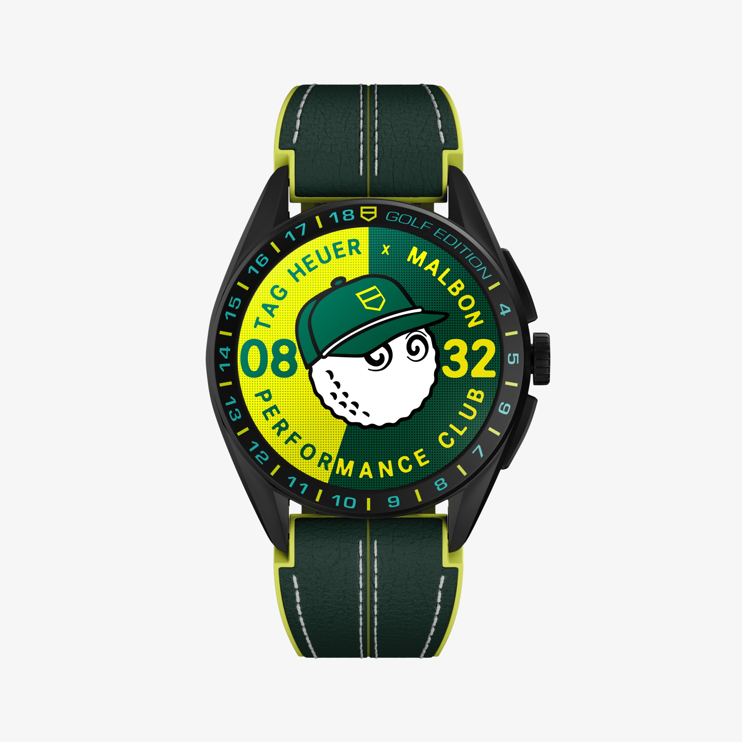 TAG Heuer E4 Golf Smartwatch – 45mm Malbon Edition