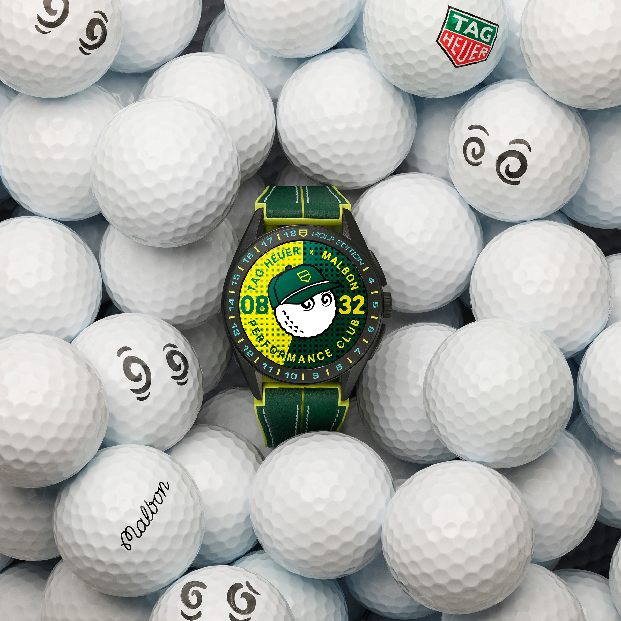 TAG Heuer E4 Golf Smartwatch – 45mm Malbon Edition