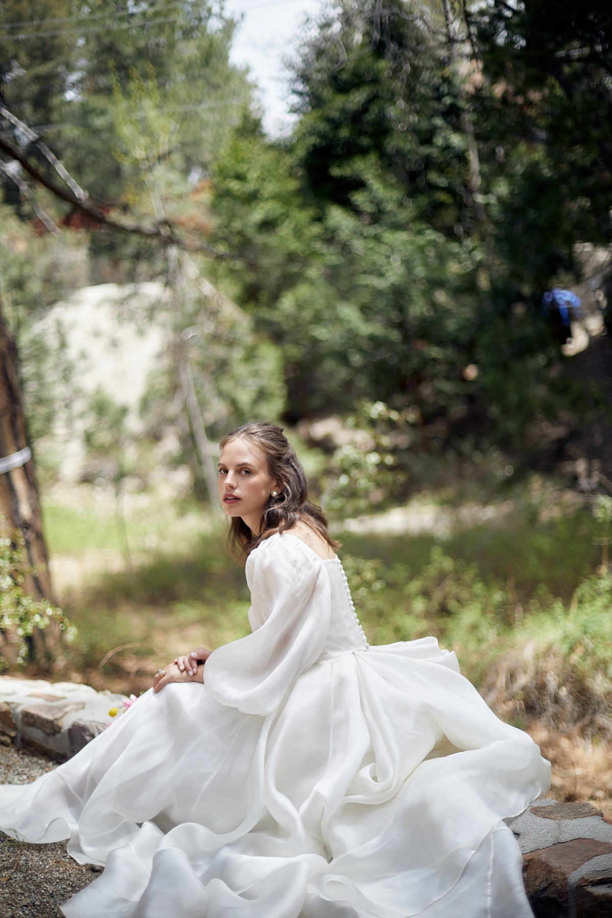 Custom Silk Gown by Queen Of Angels