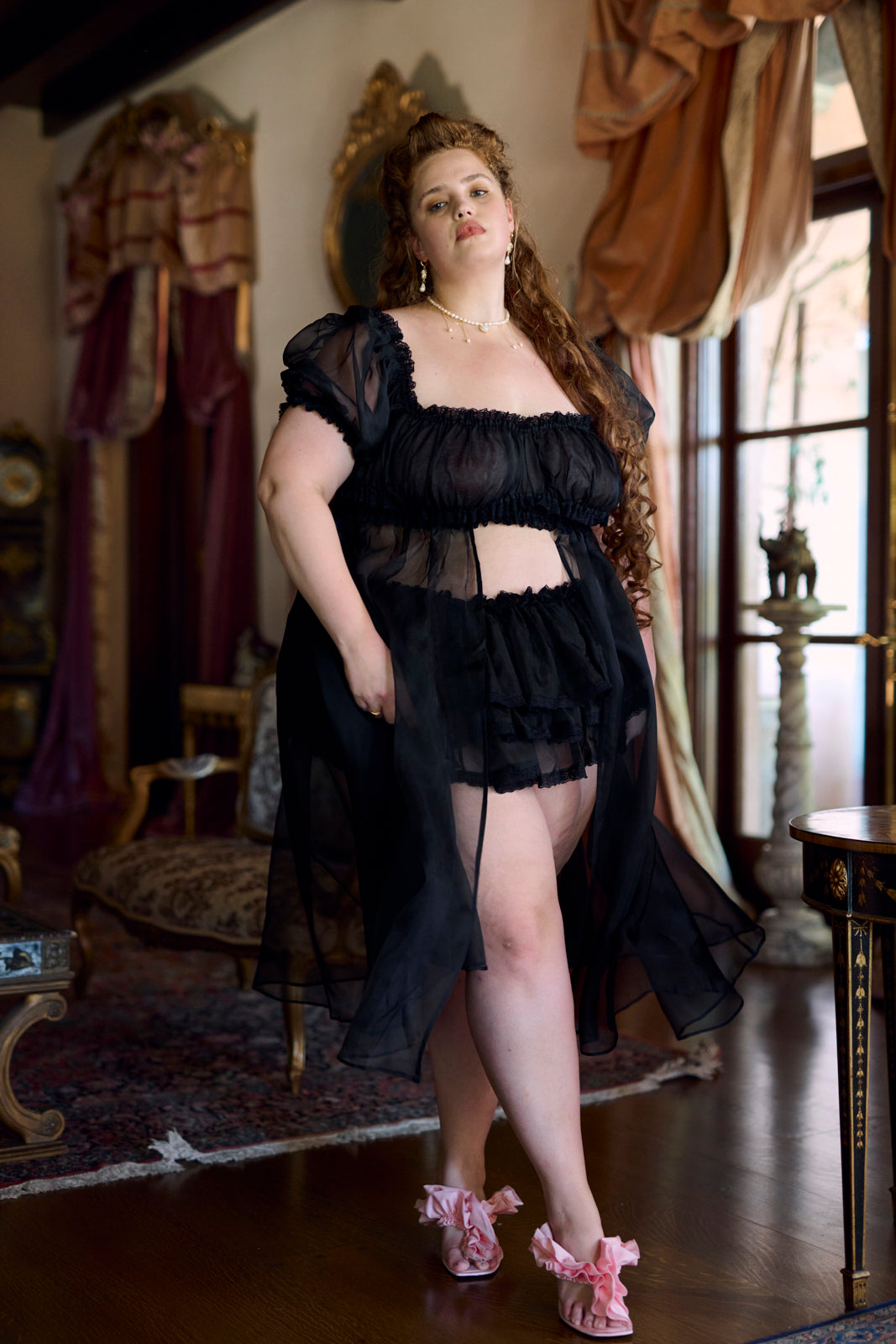 Raven Dauphine Lace Knickers – Elegant & Comfortable