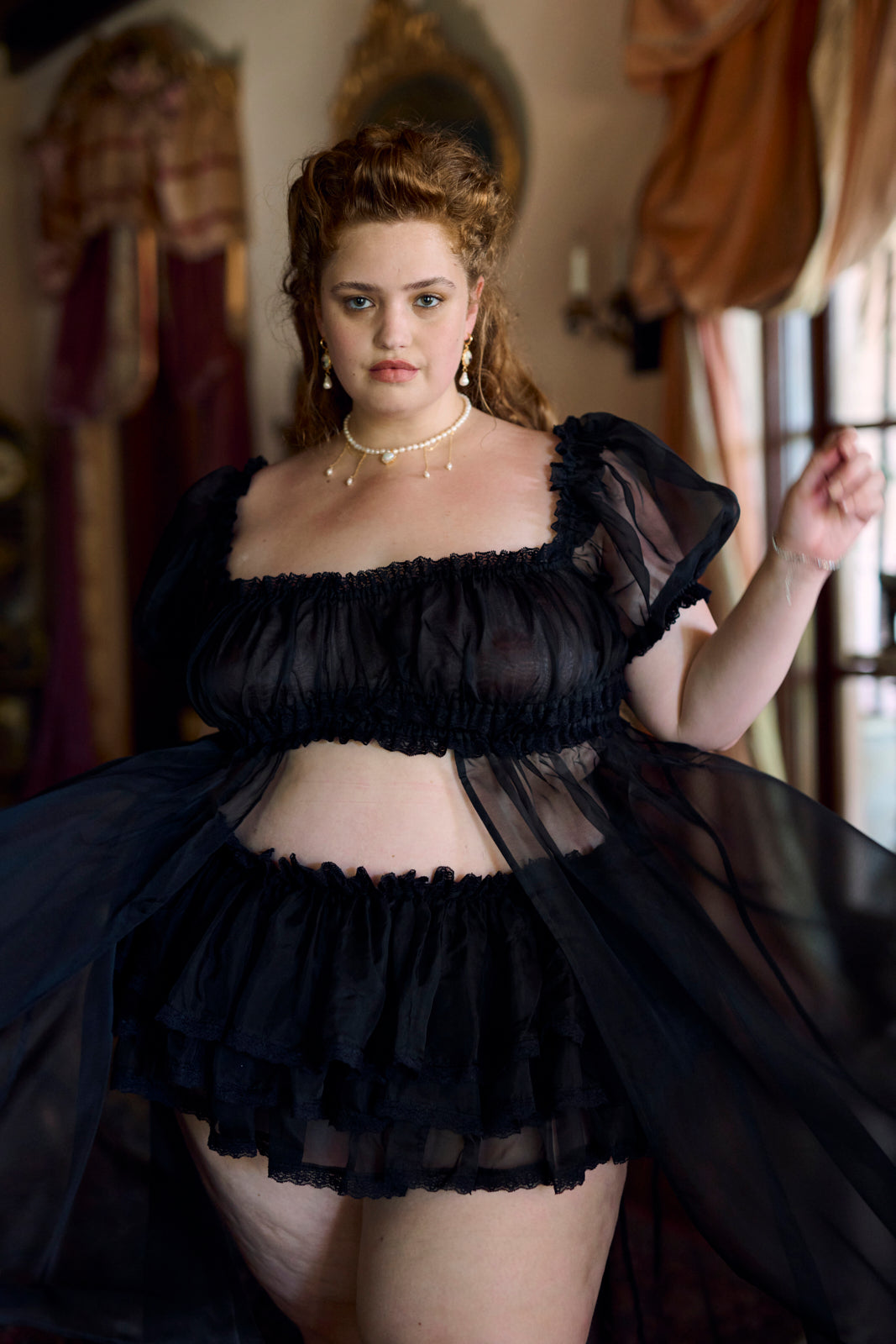 Raven Dauphine Lace Knickers – Elegant & Comfortable