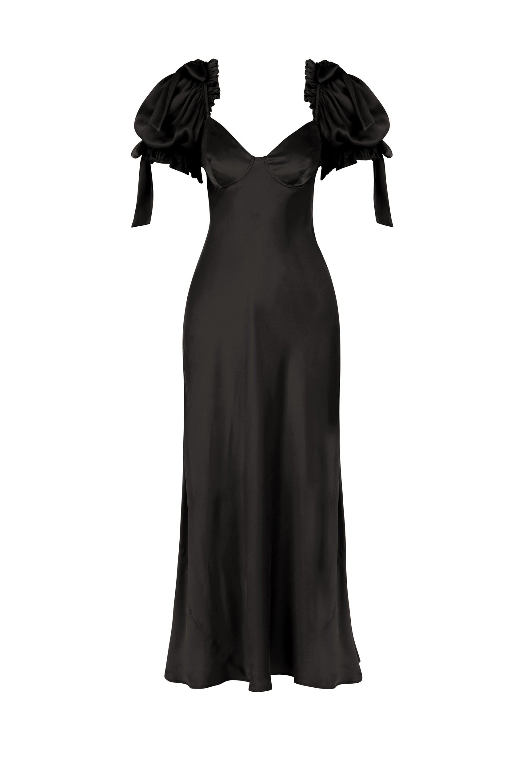 Raven Poet Slip Dress - Elegant Loungewear