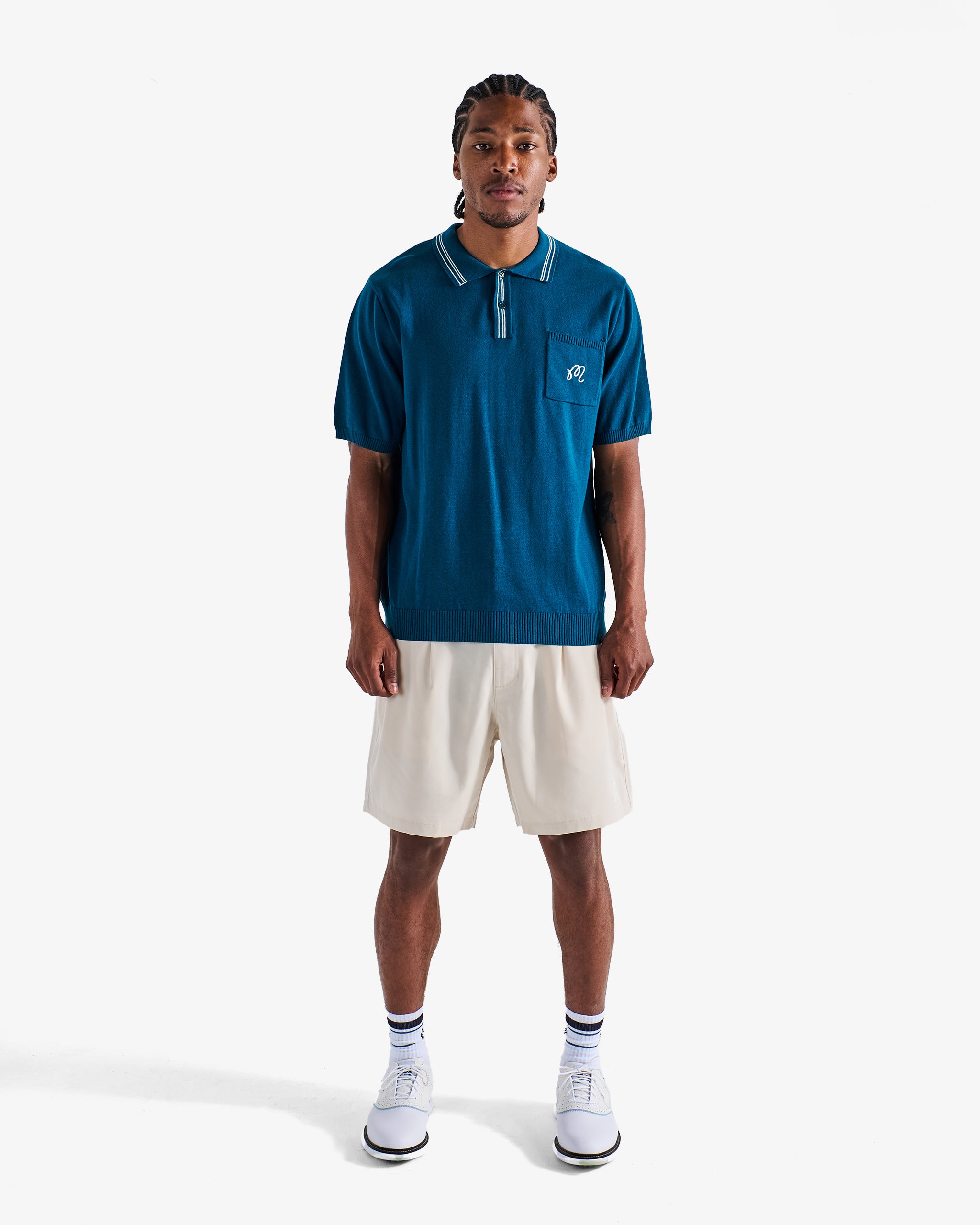 Campania Knit Polo Shirt for Men