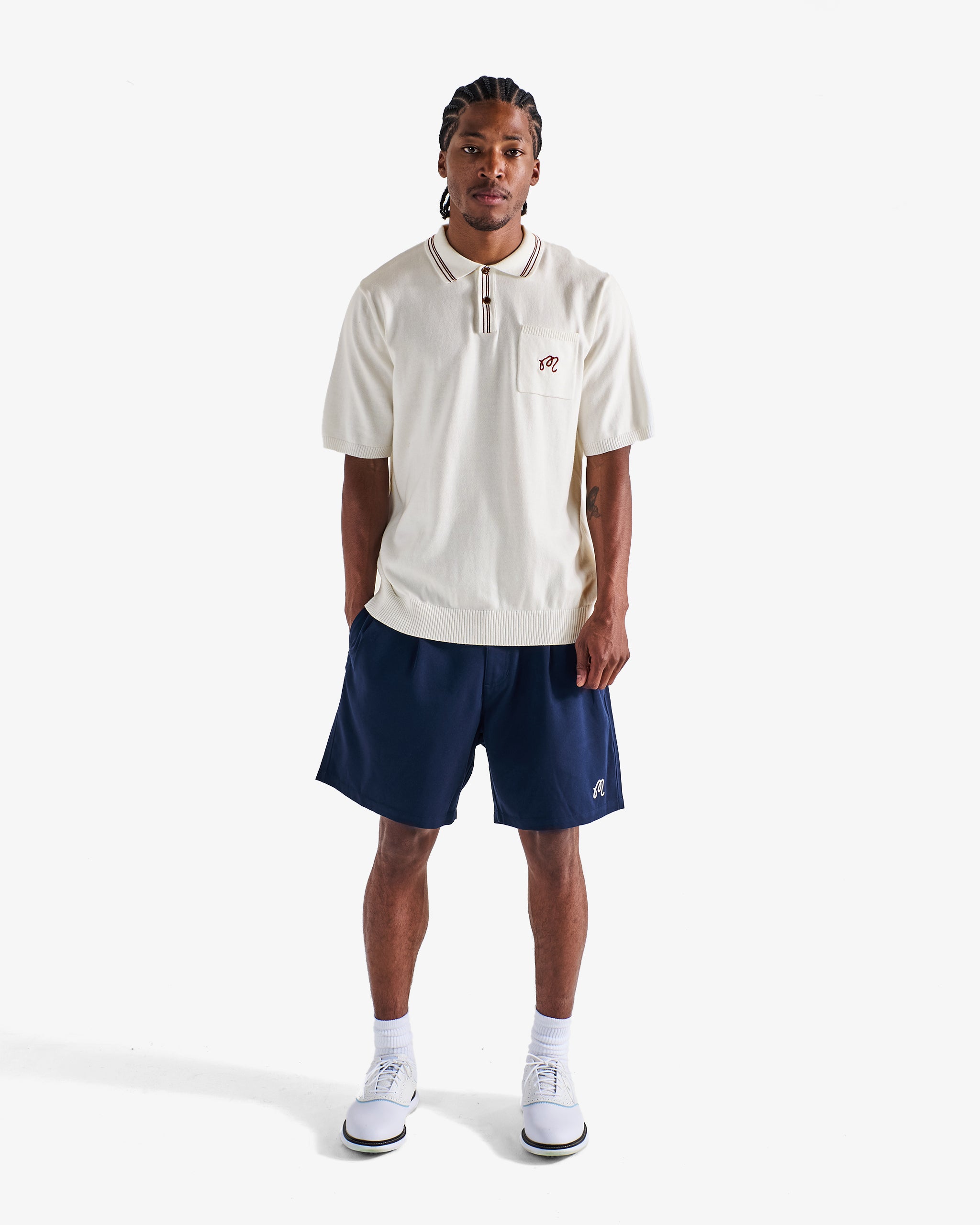 Campania Knit Polo Shirt for Men