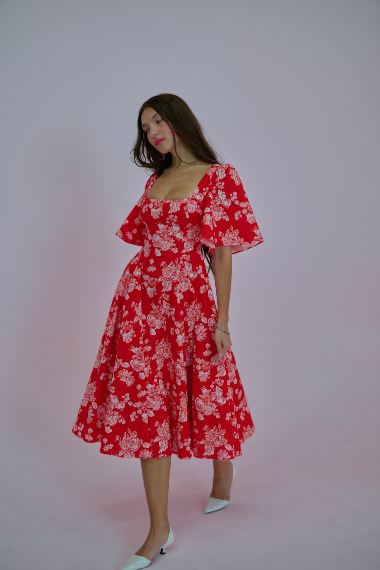 Bluebell Floral Dress for Special Occasions