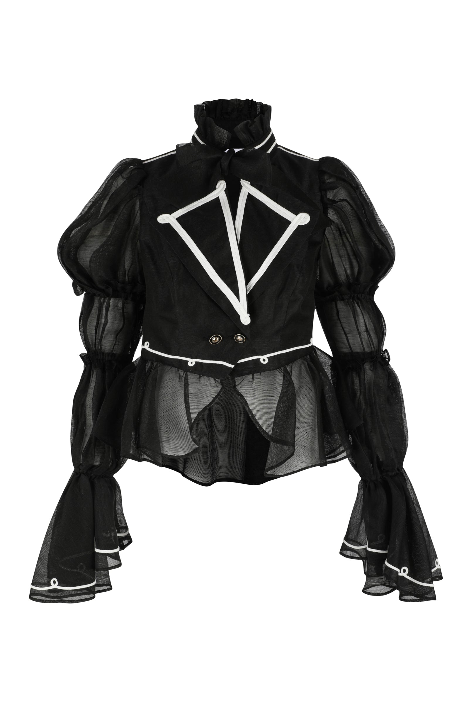 Silk Caviar Love Letter Jacket – Elegant Outerwear