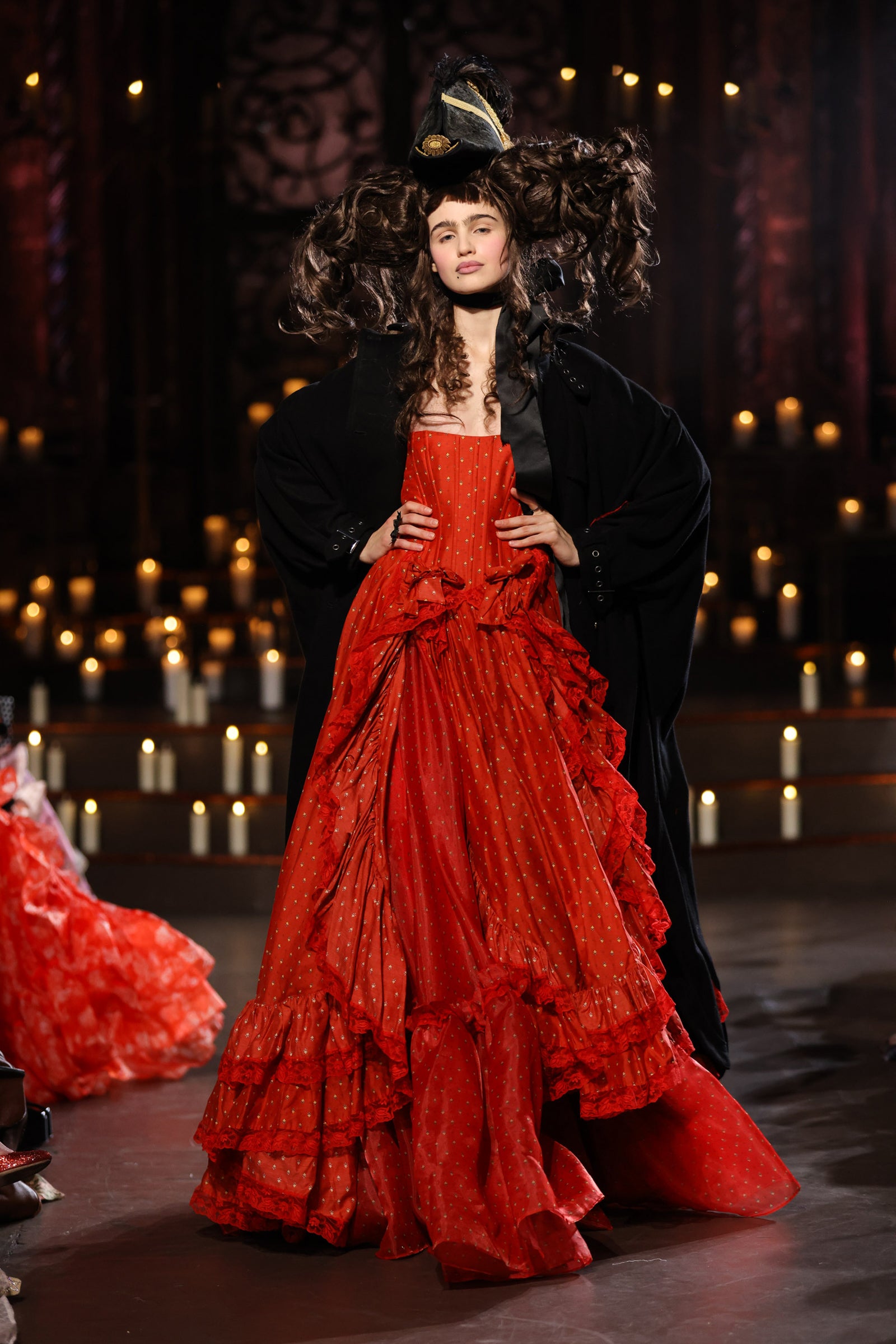Silk Organdy Courtesan Gown – Elegant & Timeless