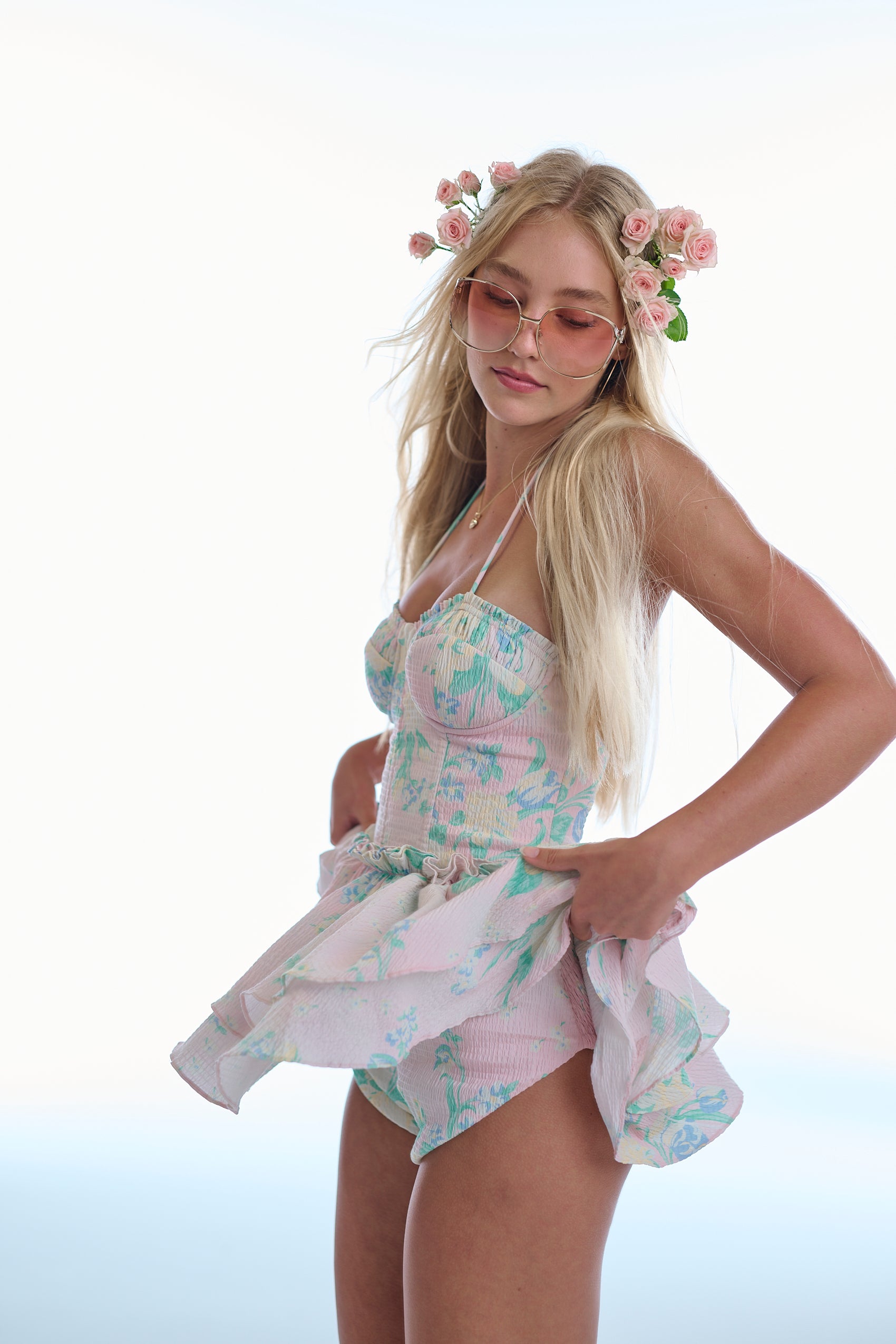 Sunshine Daydream Swim Dress - Stylish Beach Cover-Up