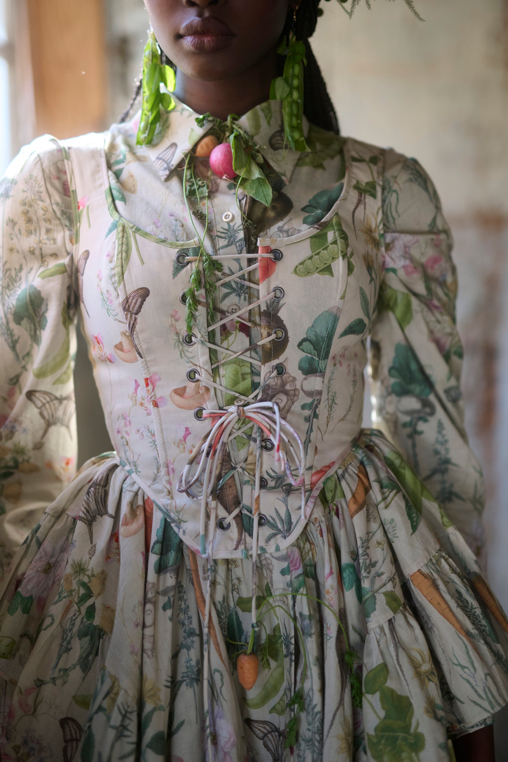 Garden Botanics Duchess Corset for Elegant Waist Training