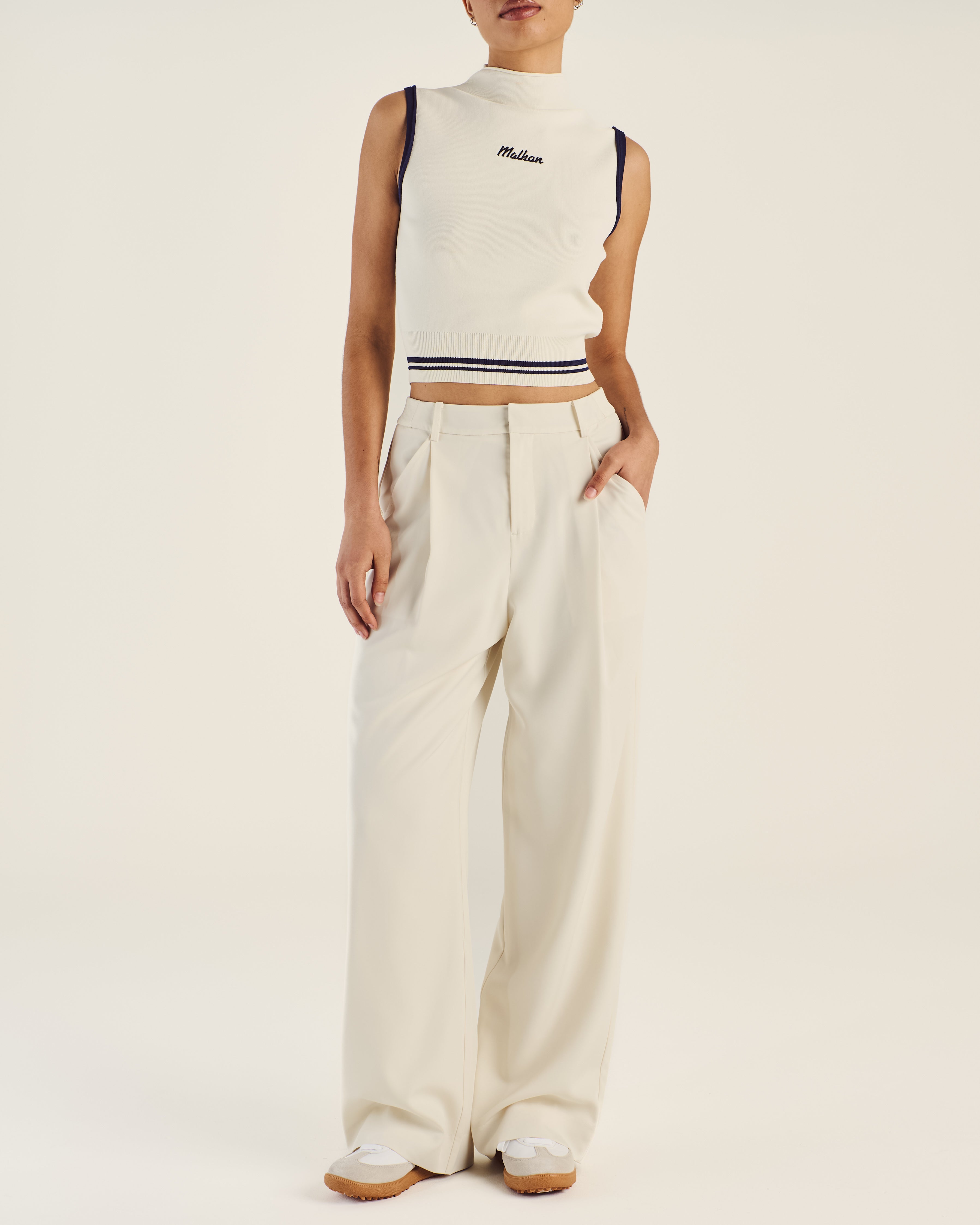 Emilia Pleated Pants for Women