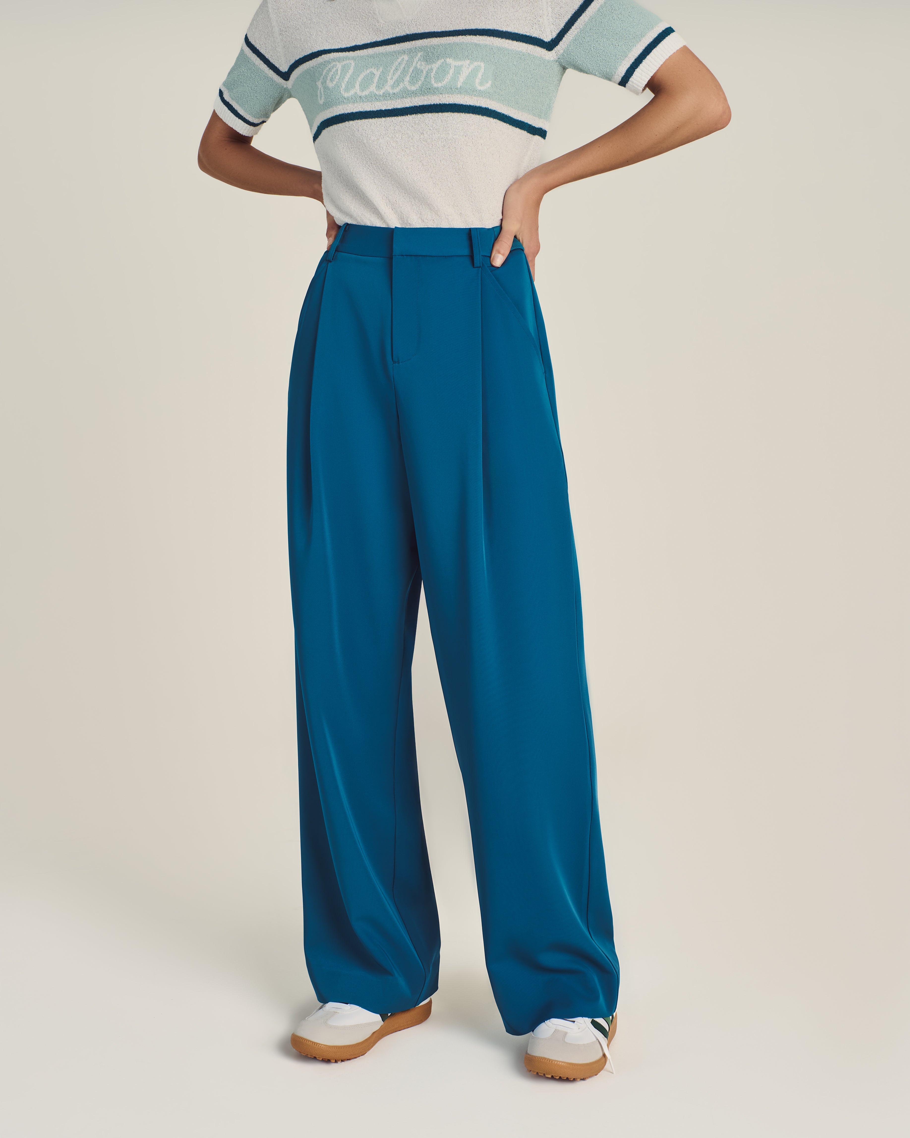 Emilia Pleated Pants for Women