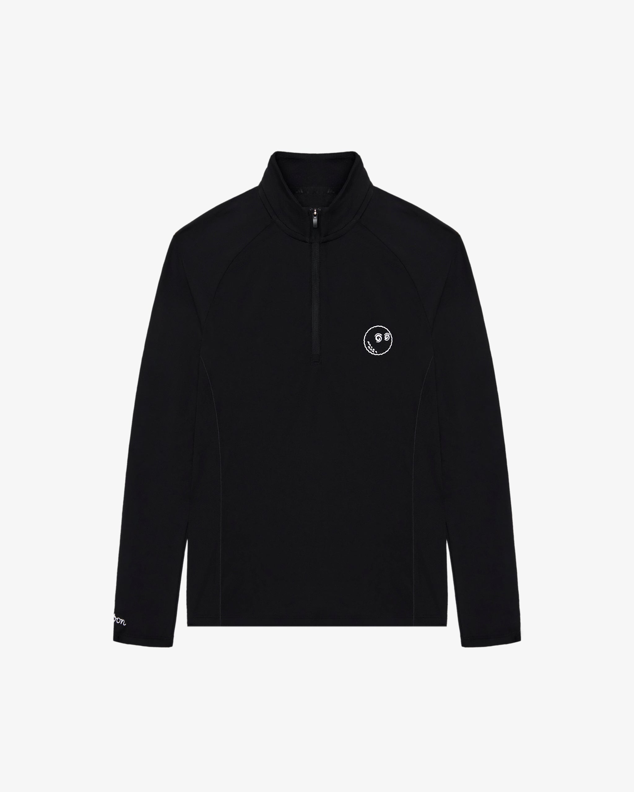 Adidas x Malbon Women's Quarter Zip Mock Neck Pullover