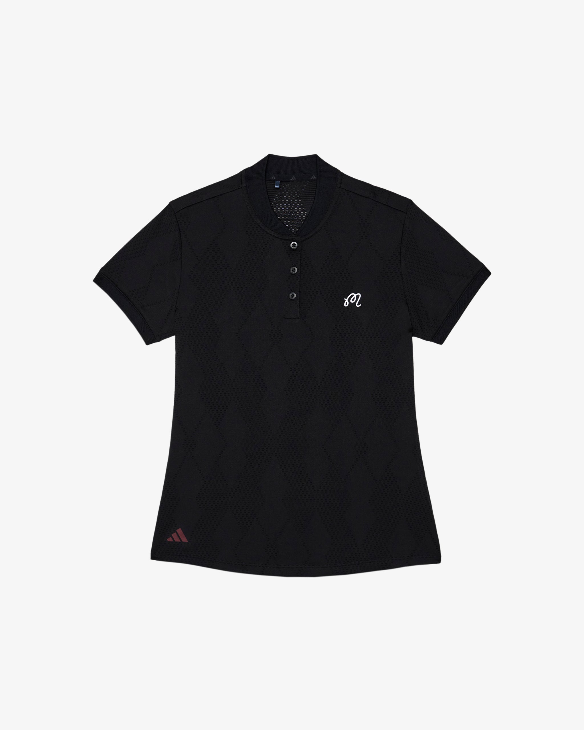 Malbon x Adidas Diamond Jacquard Polo for Women
