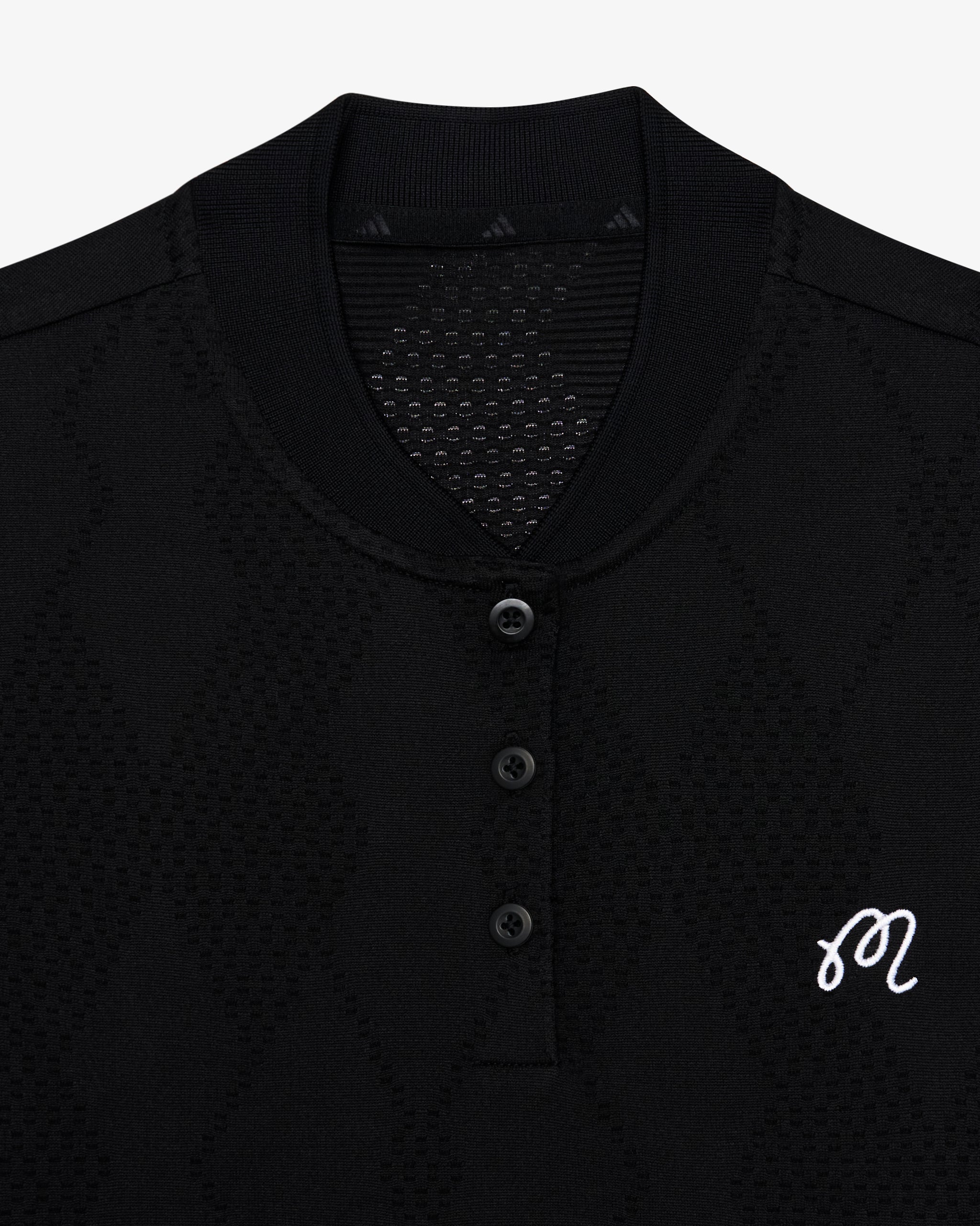 Malbon x Adidas Diamond Jacquard Polo for Women