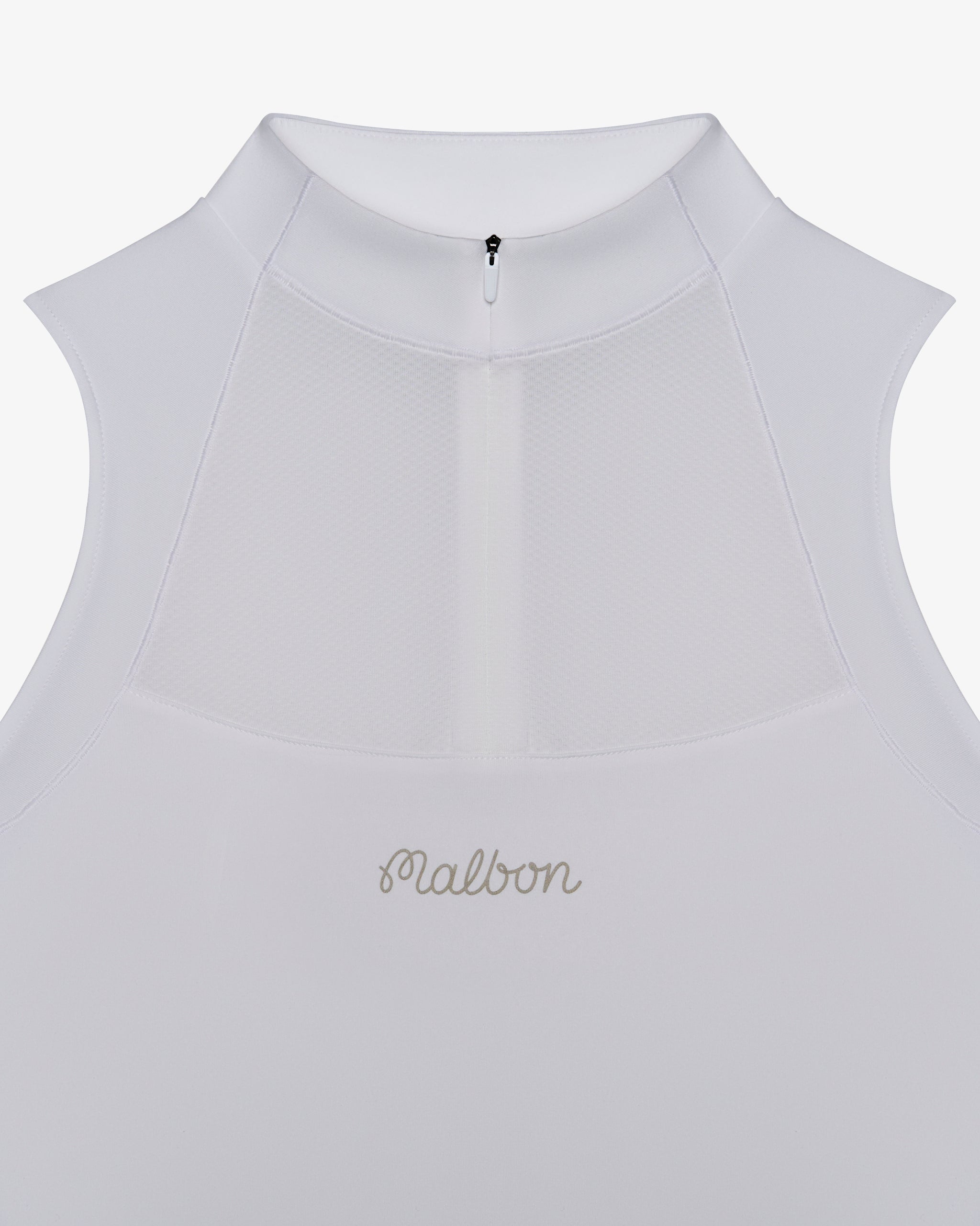 Malbon x Adidas Women's 365 Zip Mock Neck Top