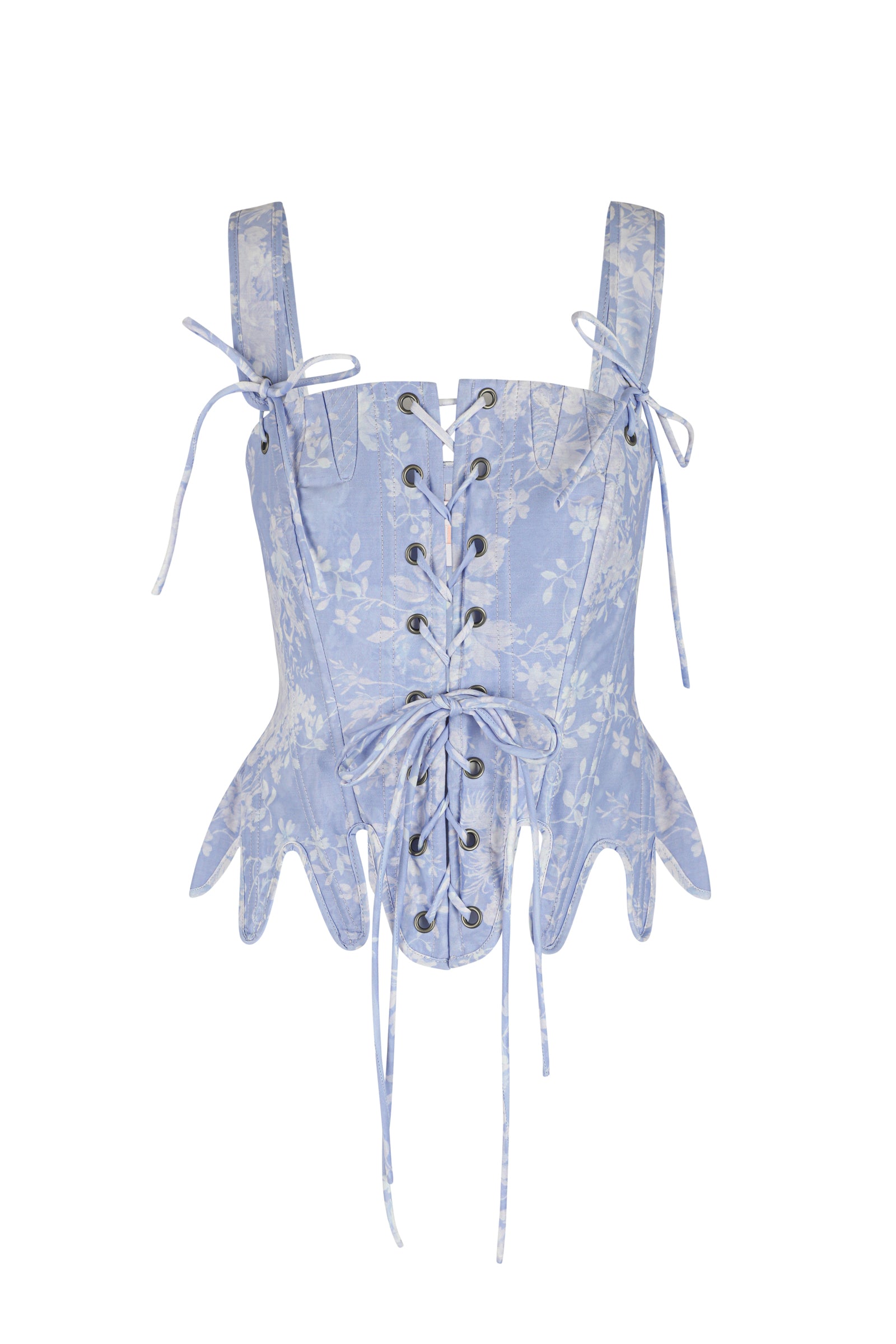Floral Corset Top by The Dairy