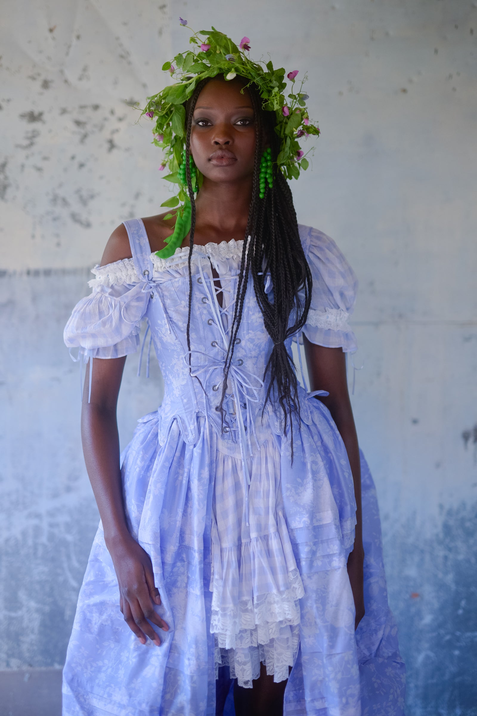 Floral Corset Top by The Dairy