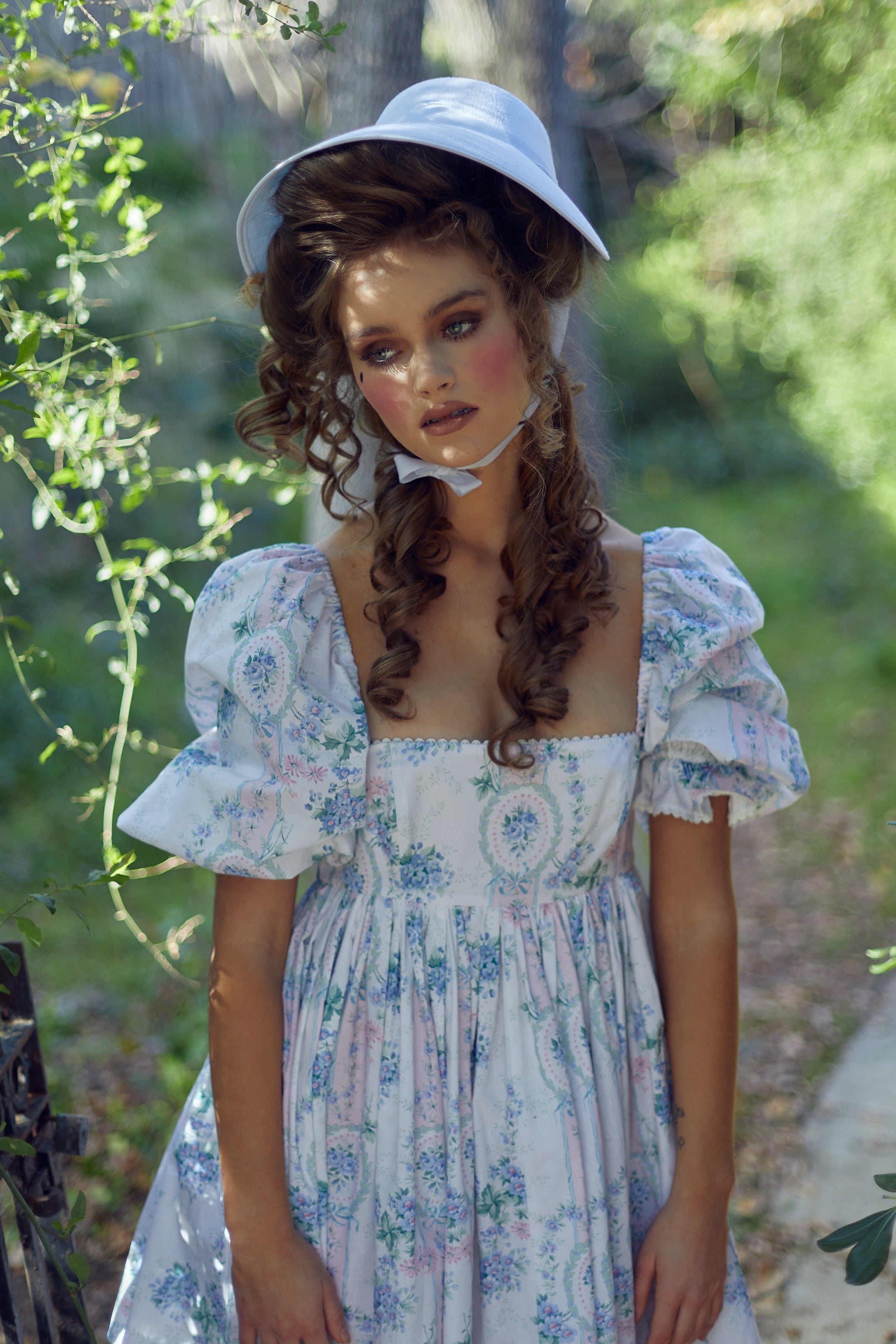 French Cotton Puff Dress - La Belle Etoile