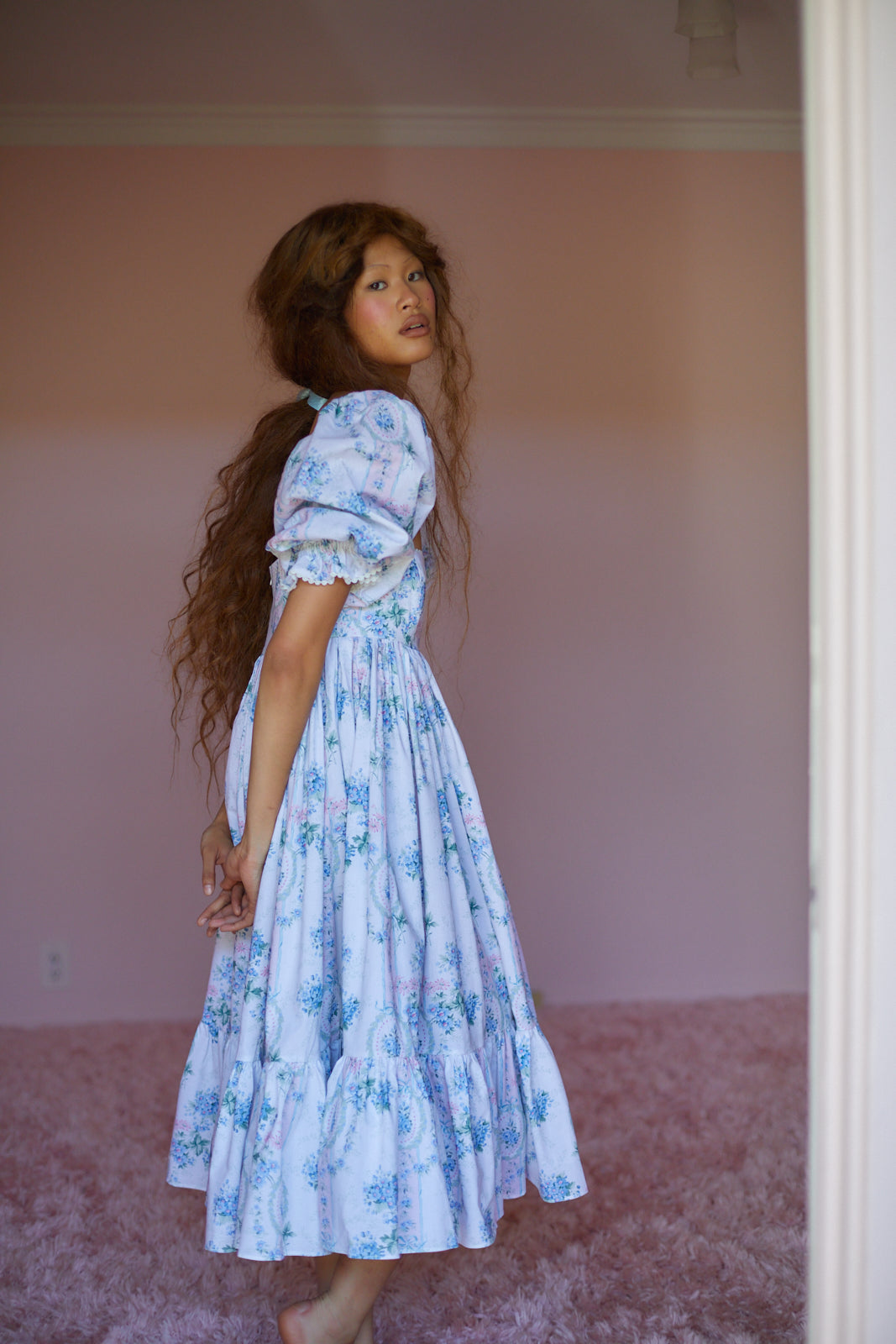 French Cotton Puff Dress - La Belle Etoile