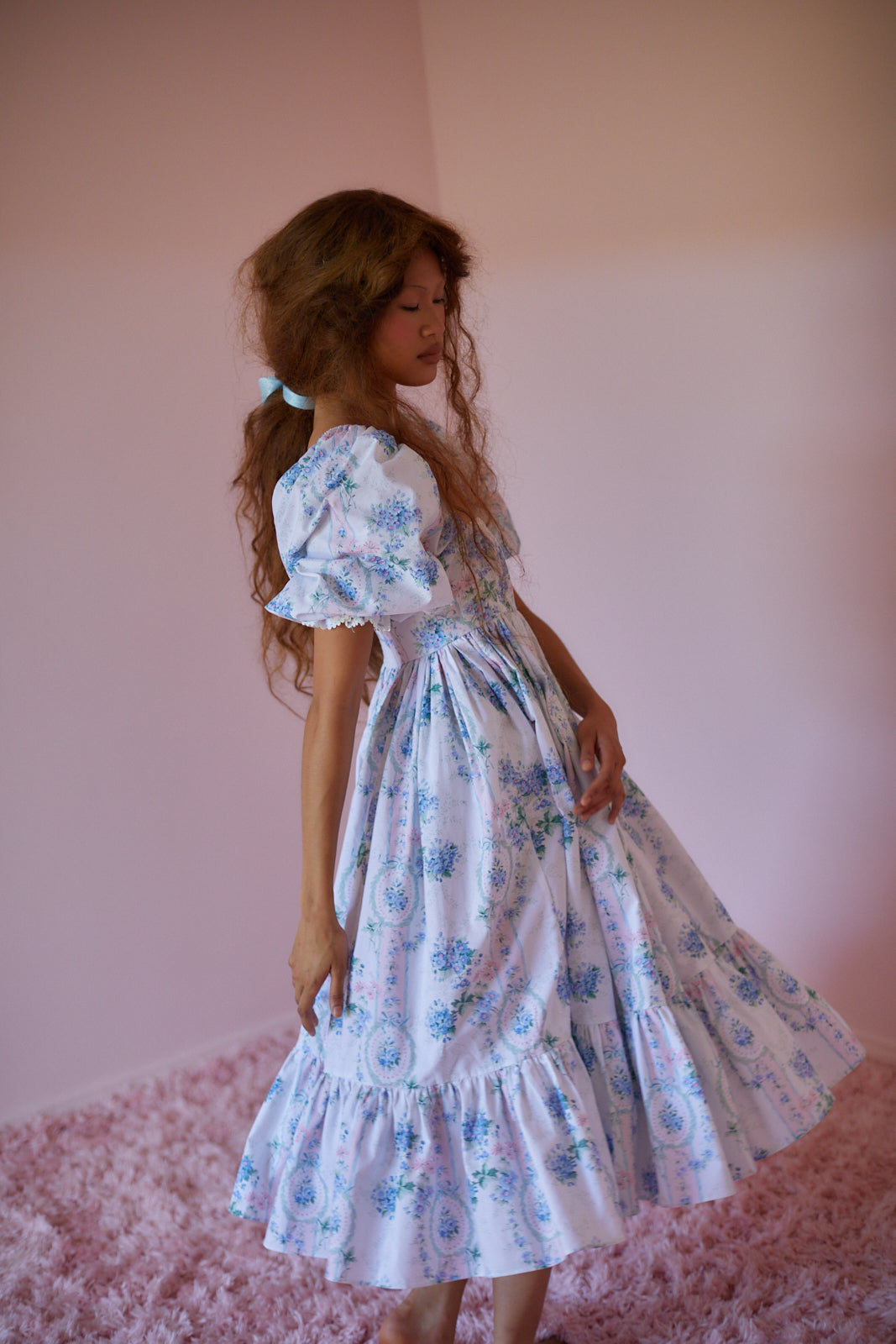 French Cotton Puff Dress - La Belle Etoile
