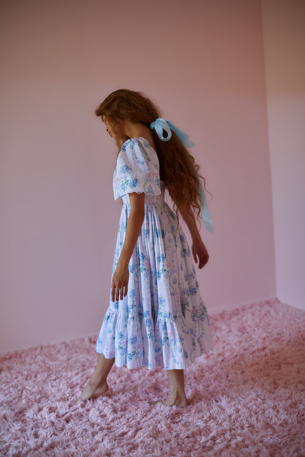 French Cotton Puff Dress - La Belle Etoile
