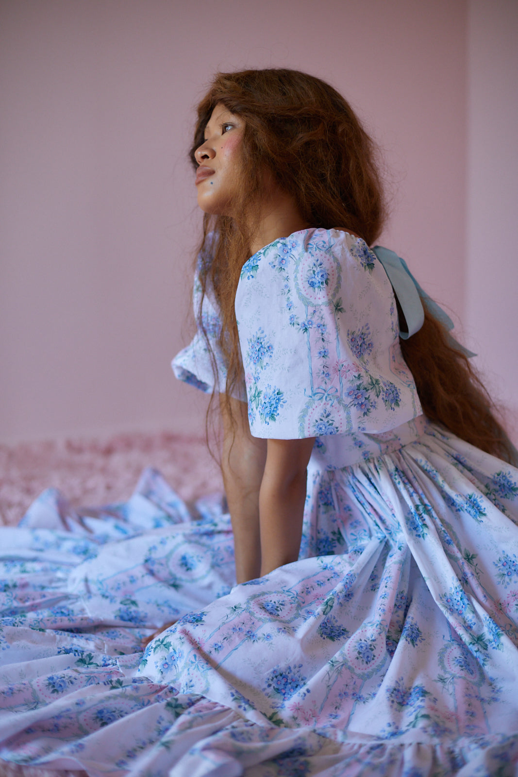 French Cotton Puff Dress - La Belle Etoile