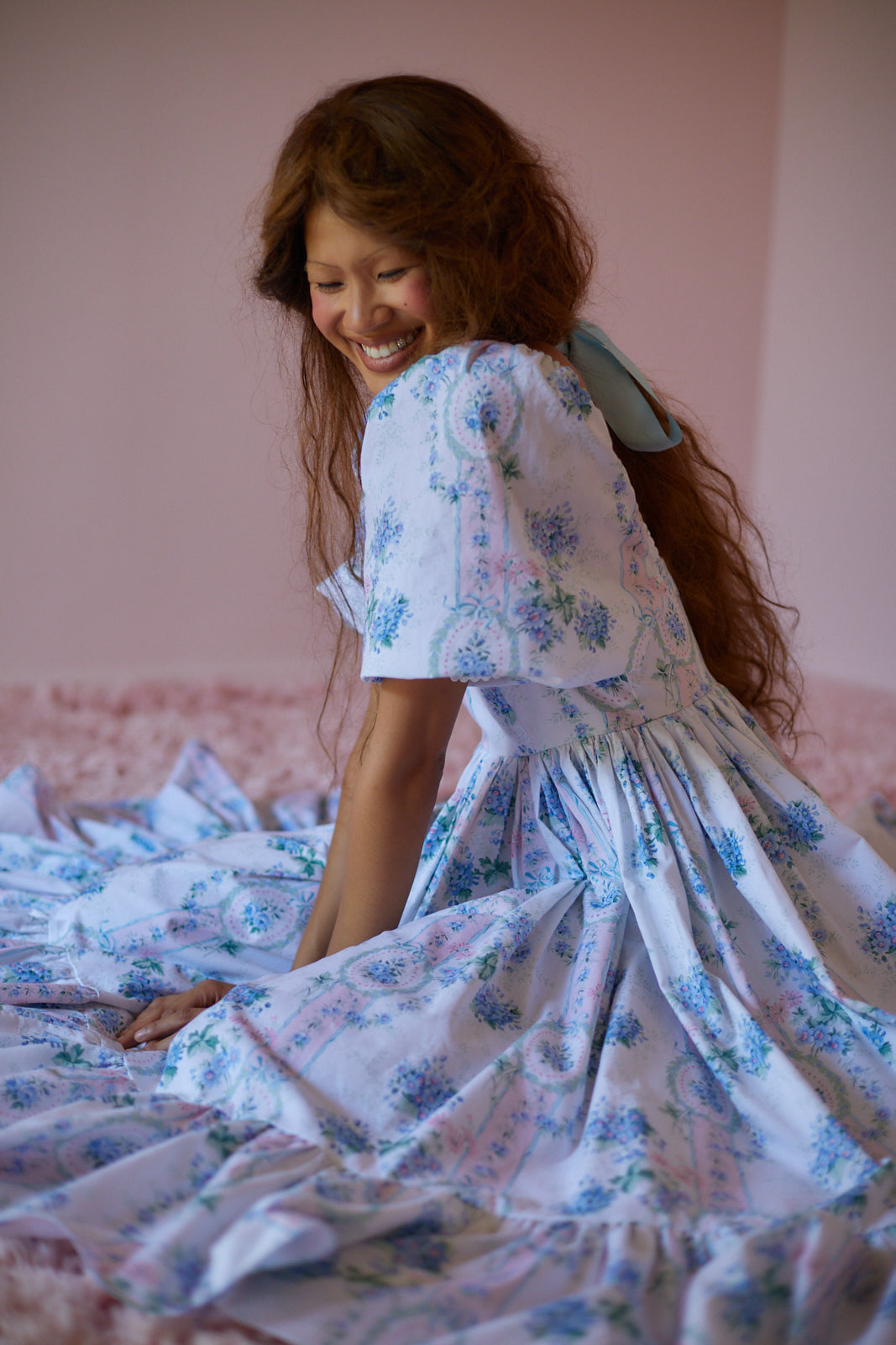 French Cotton Puff Dress - La Belle Etoile