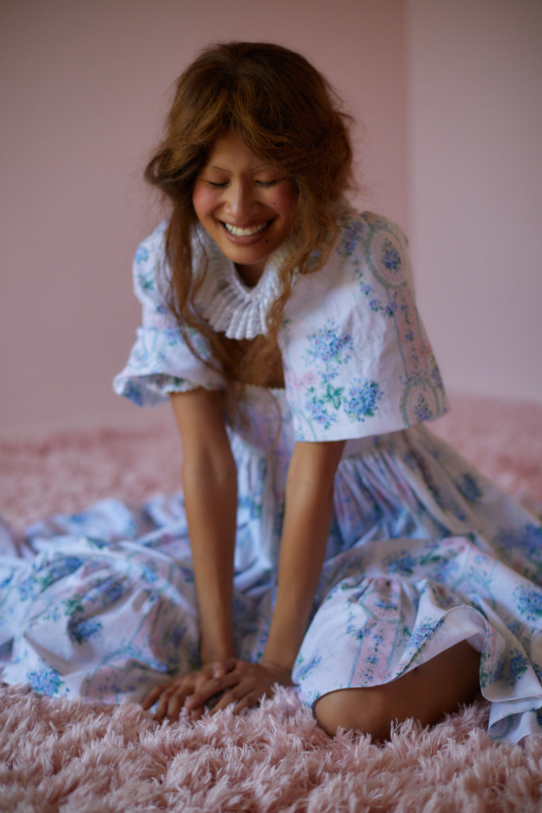 French Cotton Puff Dress - La Belle Etoile