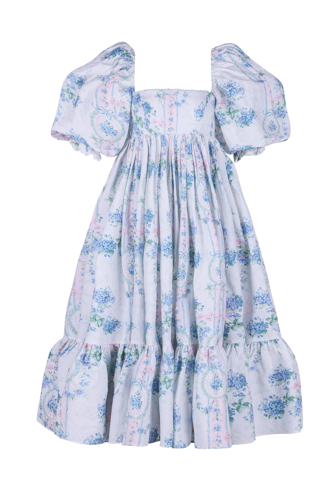 French Cotton Puff Dress - La Belle Etoile