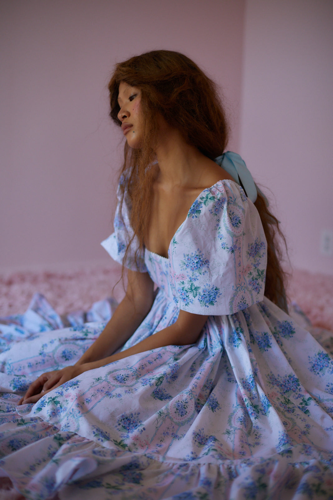 French Cotton Puff Dress - La Belle Etoile