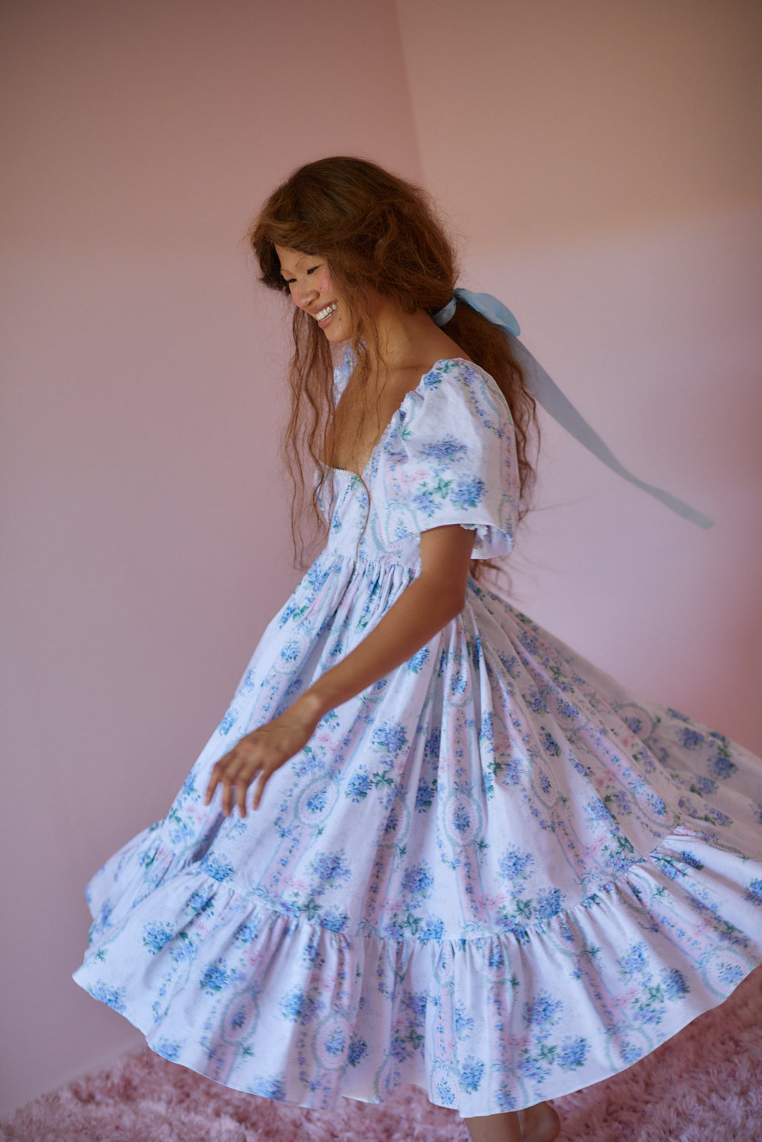 French Cotton Puff Dress - La Belle Etoile