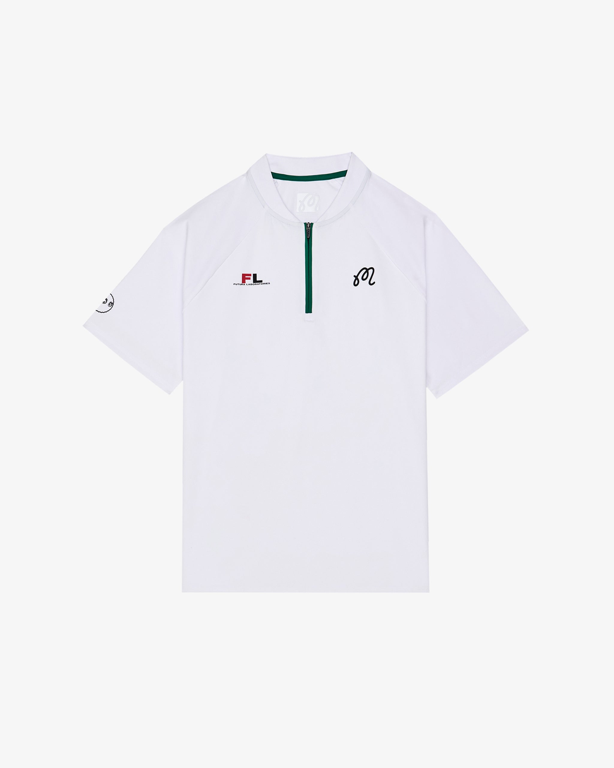 Futura Blade Zip Polo - Performance Raglan Shirt