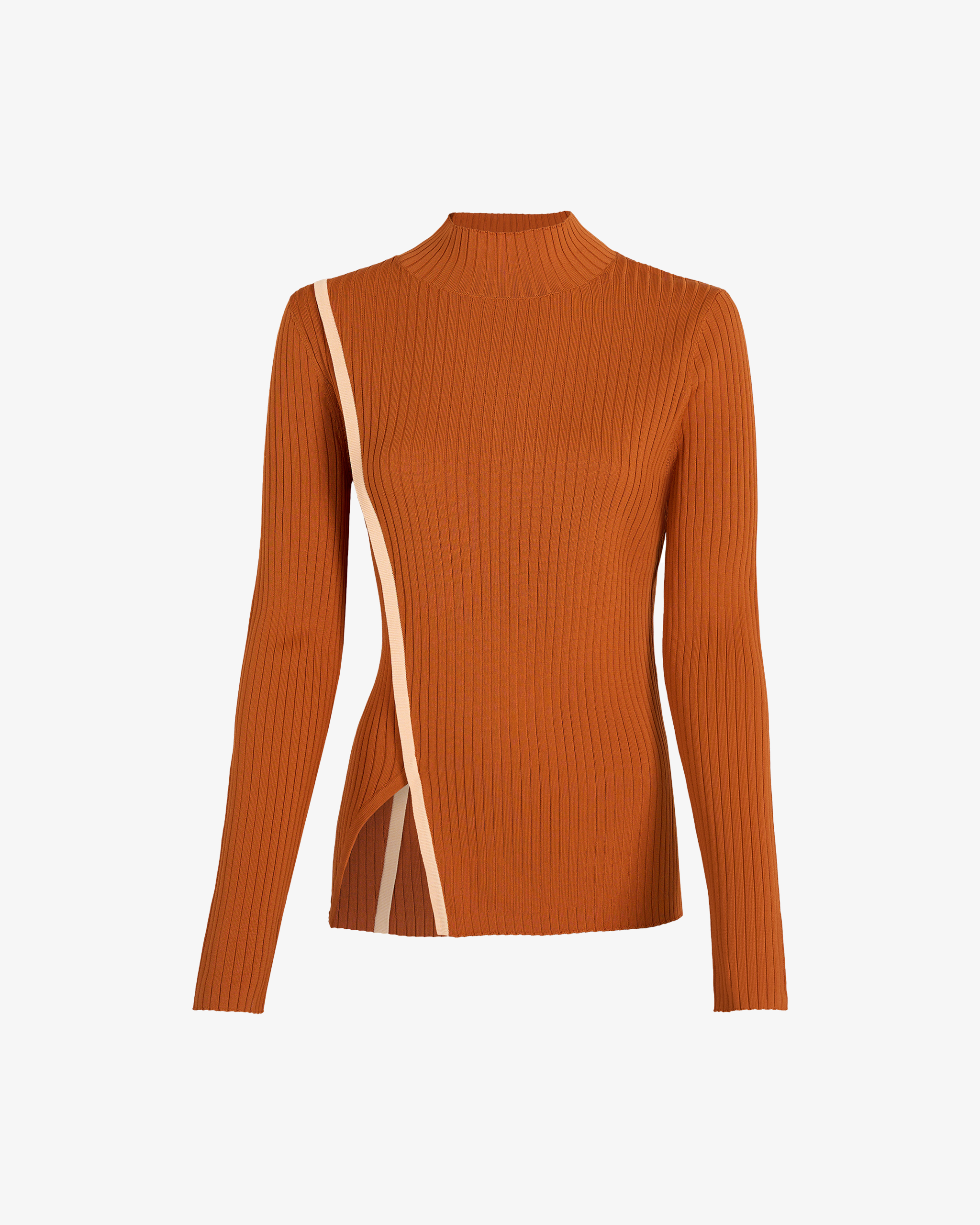 Jessica Mockneck Top – Stylish Women's Knitwear