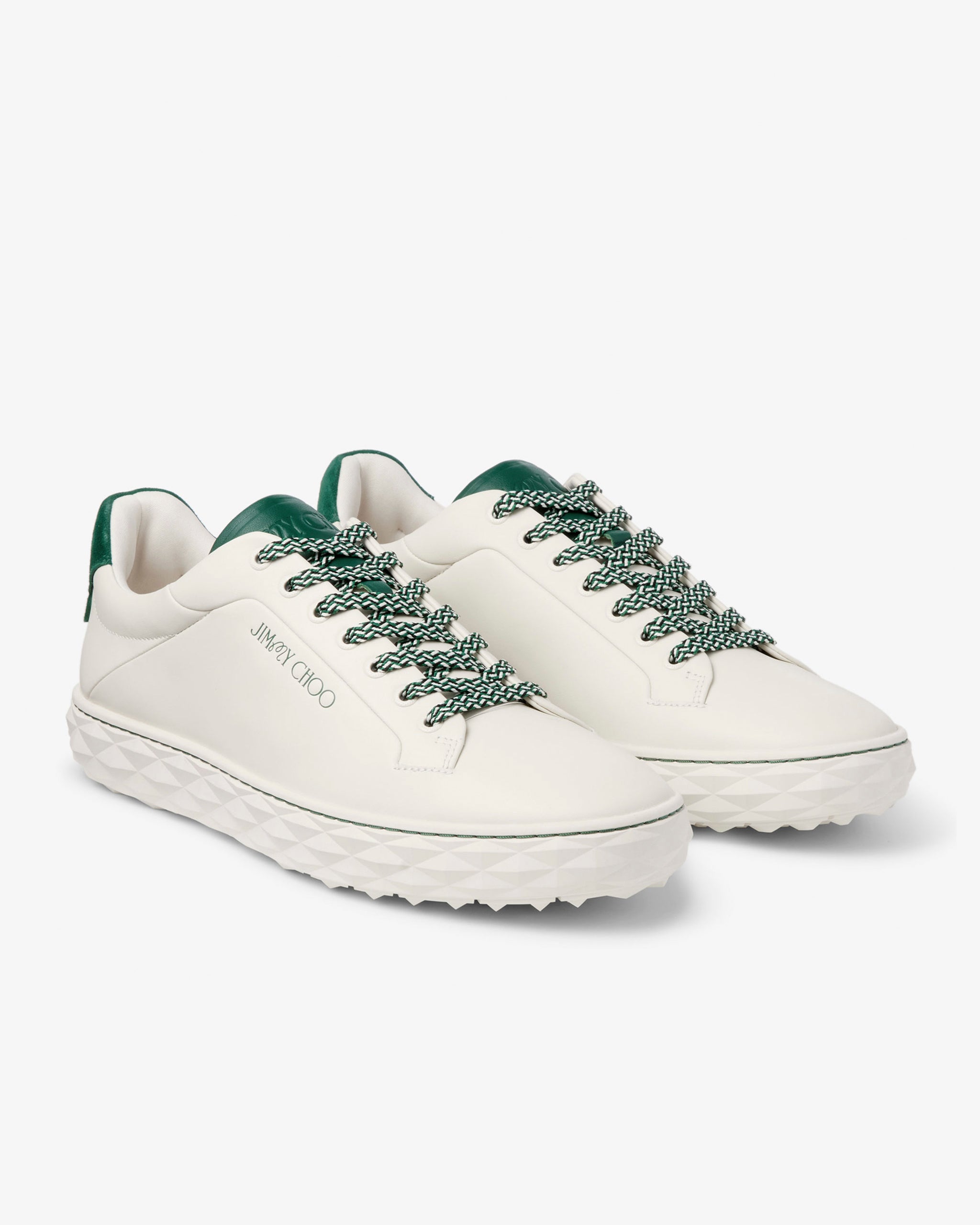 Jimmy Choo x Malbon Diamond Golf Shoes for Men