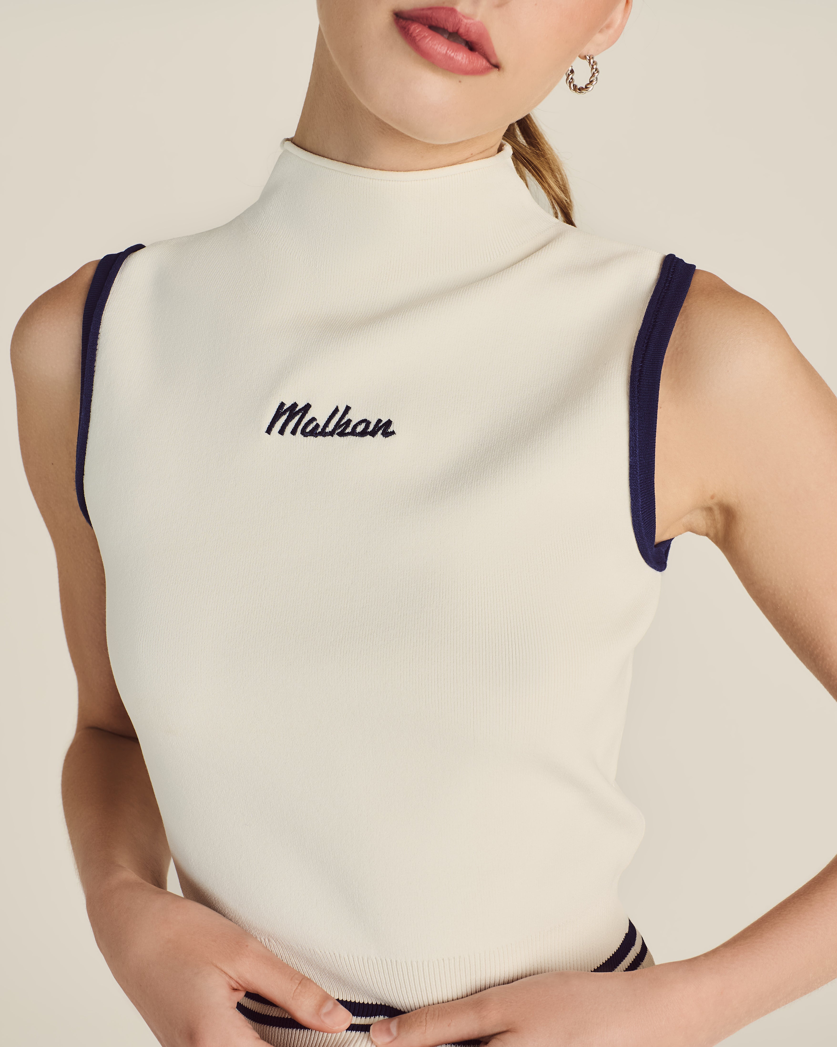 Kara Mockneck Vest for Women – Stylish & Warm
