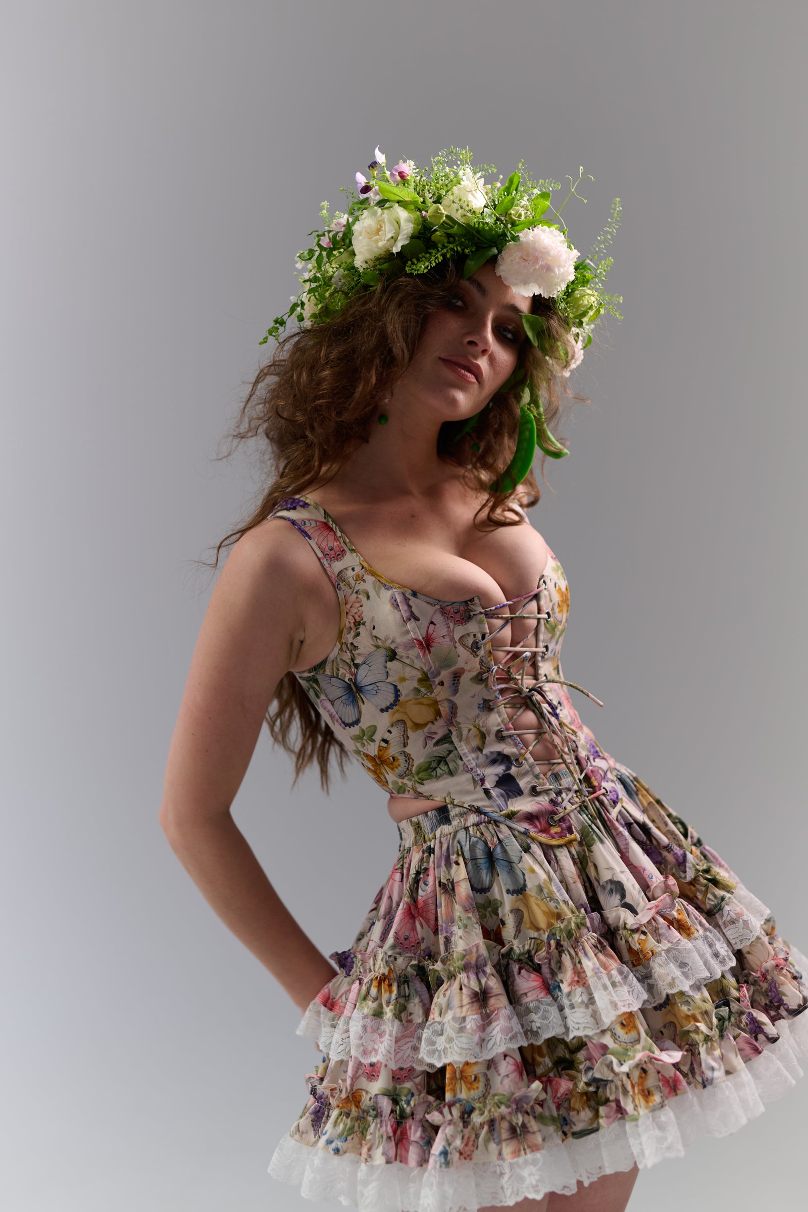 Butterfly Botanics Corset for Waist Training