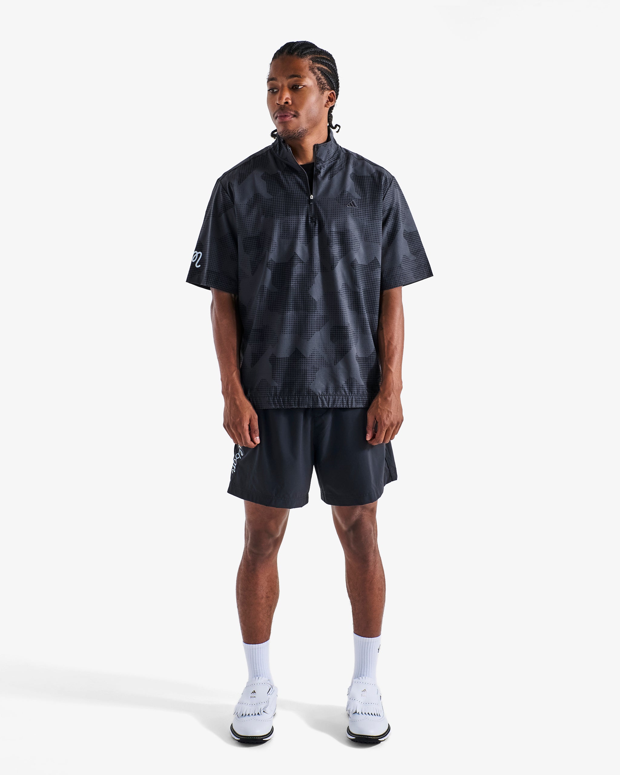 Malbon x Adidas Half-Zip Waterproof Pullover