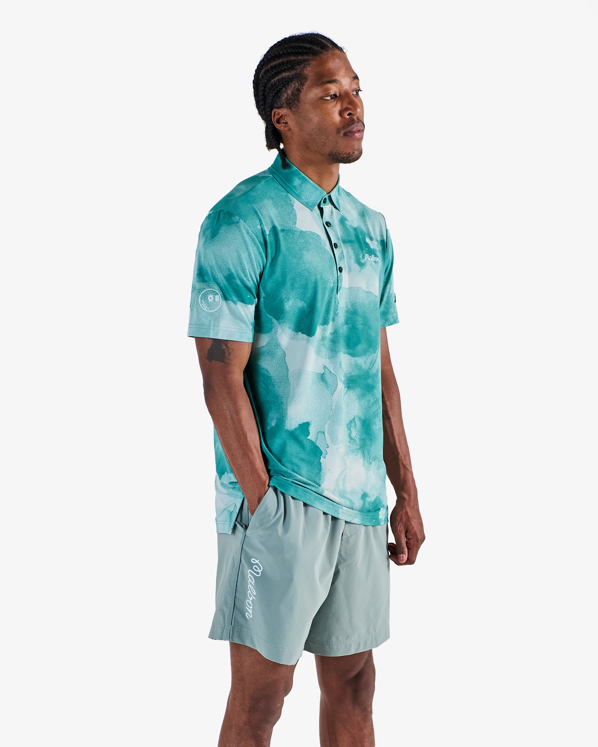 Malbon x Adidas Cool-Feel Tour Polo Shirt