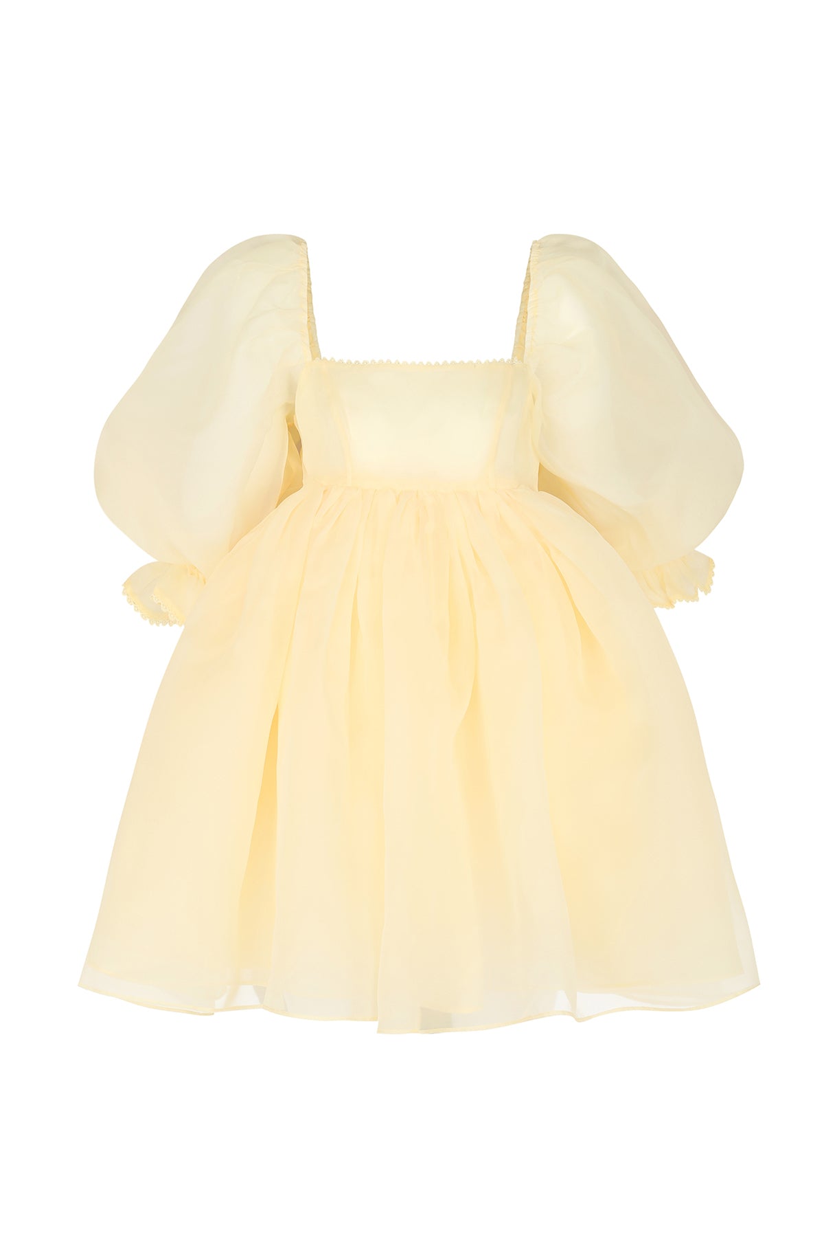 Baby Banana Puff Sleeve Dress