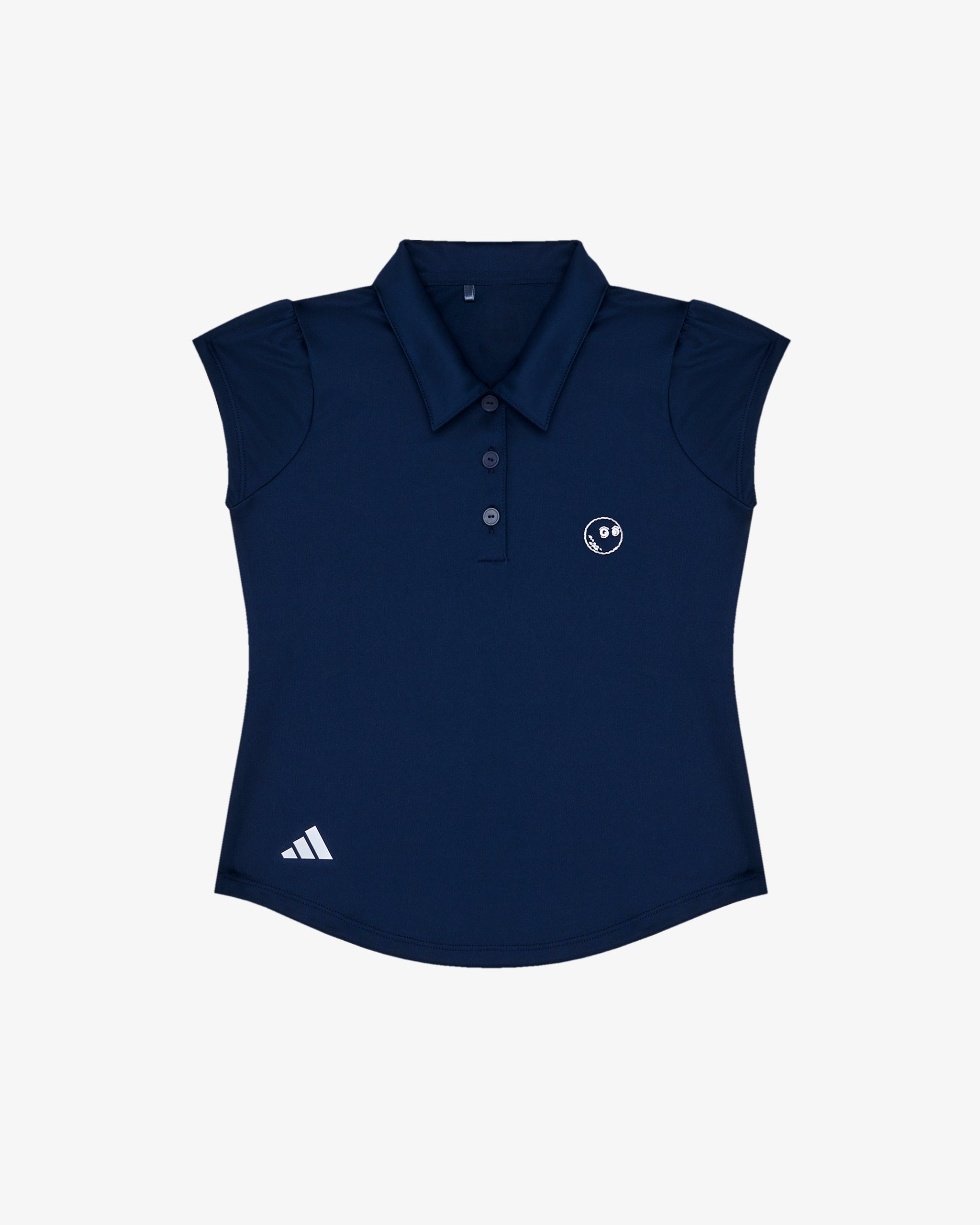 Adidas x Malbon Girls' Performance Polo Shirt