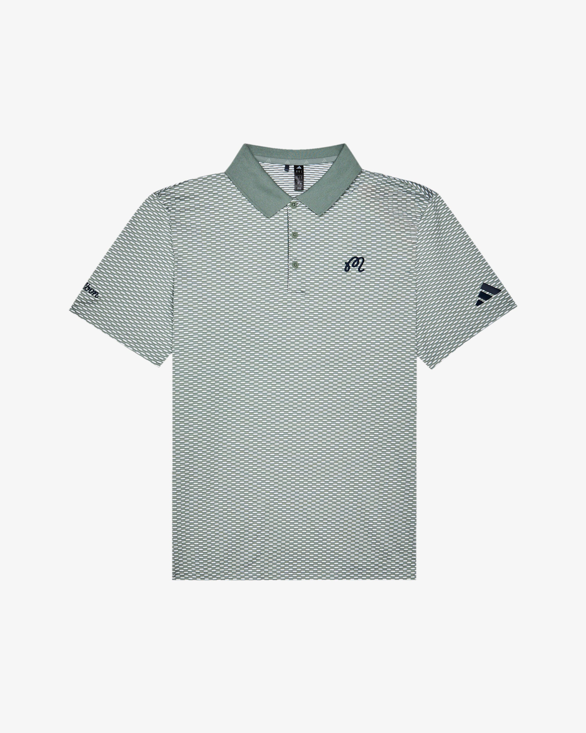 Malbon x Adidas Textured Polo Shirt for Golf