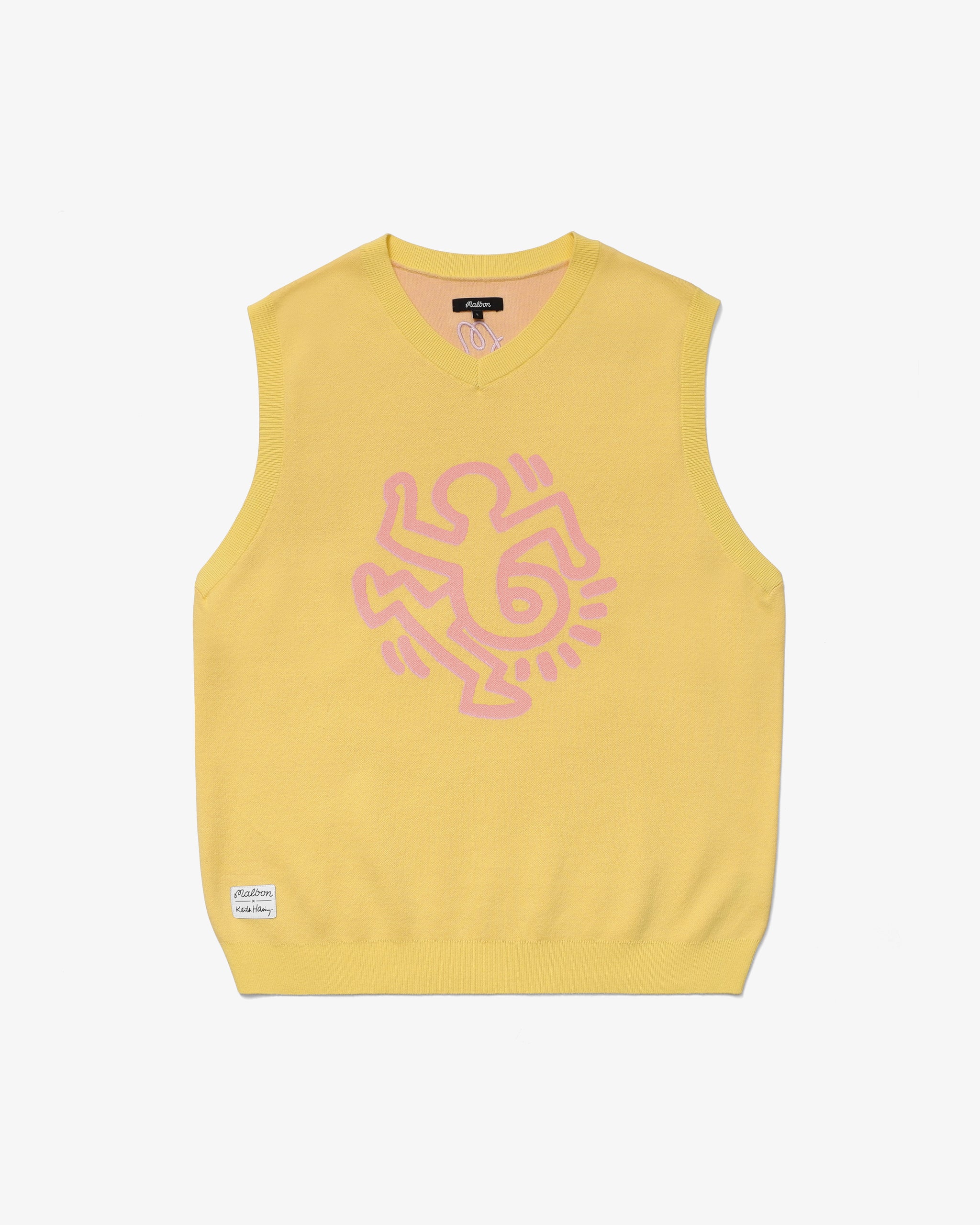 Keith Haring x Malbon Knit Sweater Vest