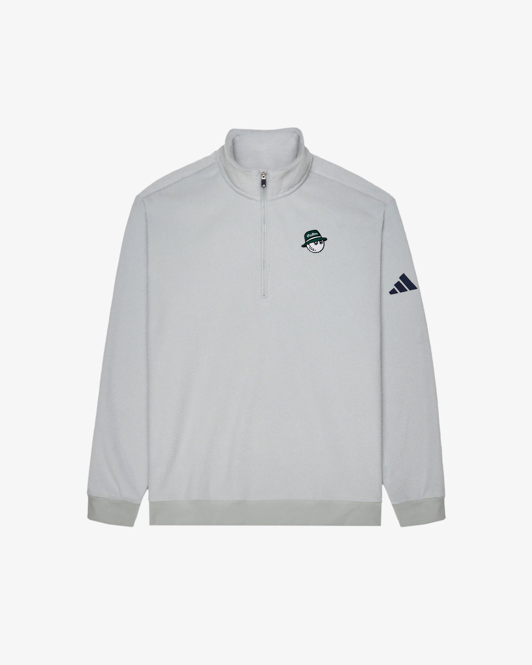 Malbon x Adidas Terry Quarter Zip Pullover