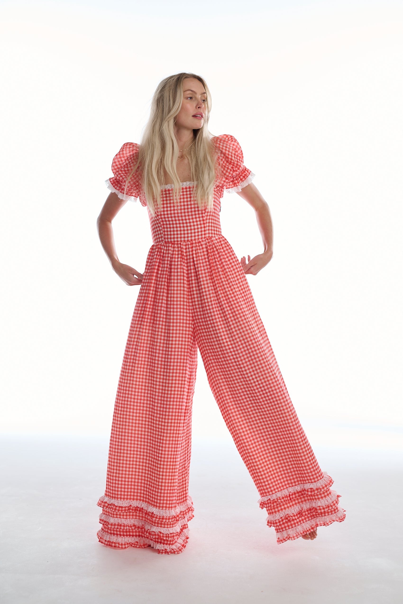 Beverly Hillbilly Costume Jumpsuit for Theme Parties