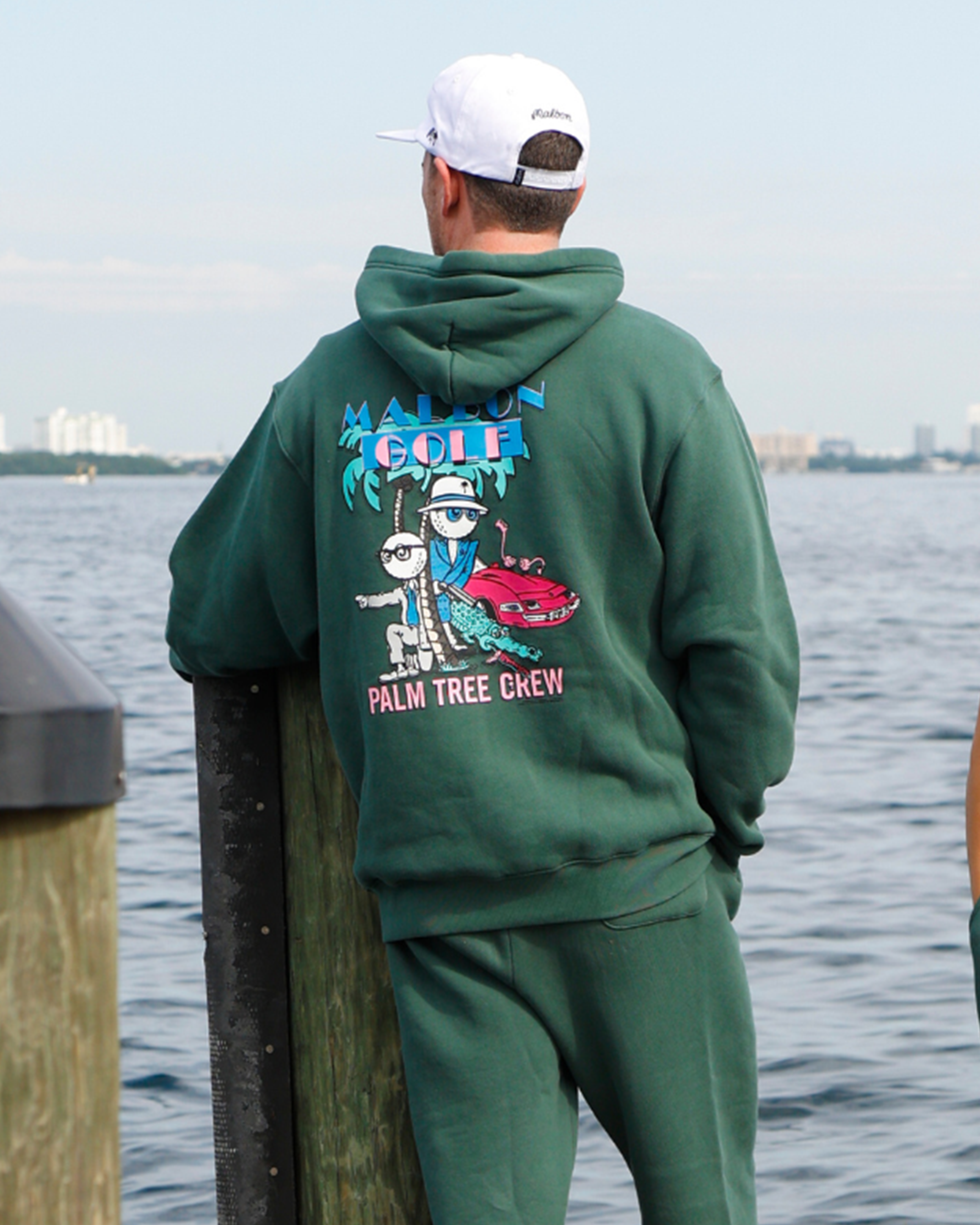 Malbon x Palm Tree Crew Casual Hoodie