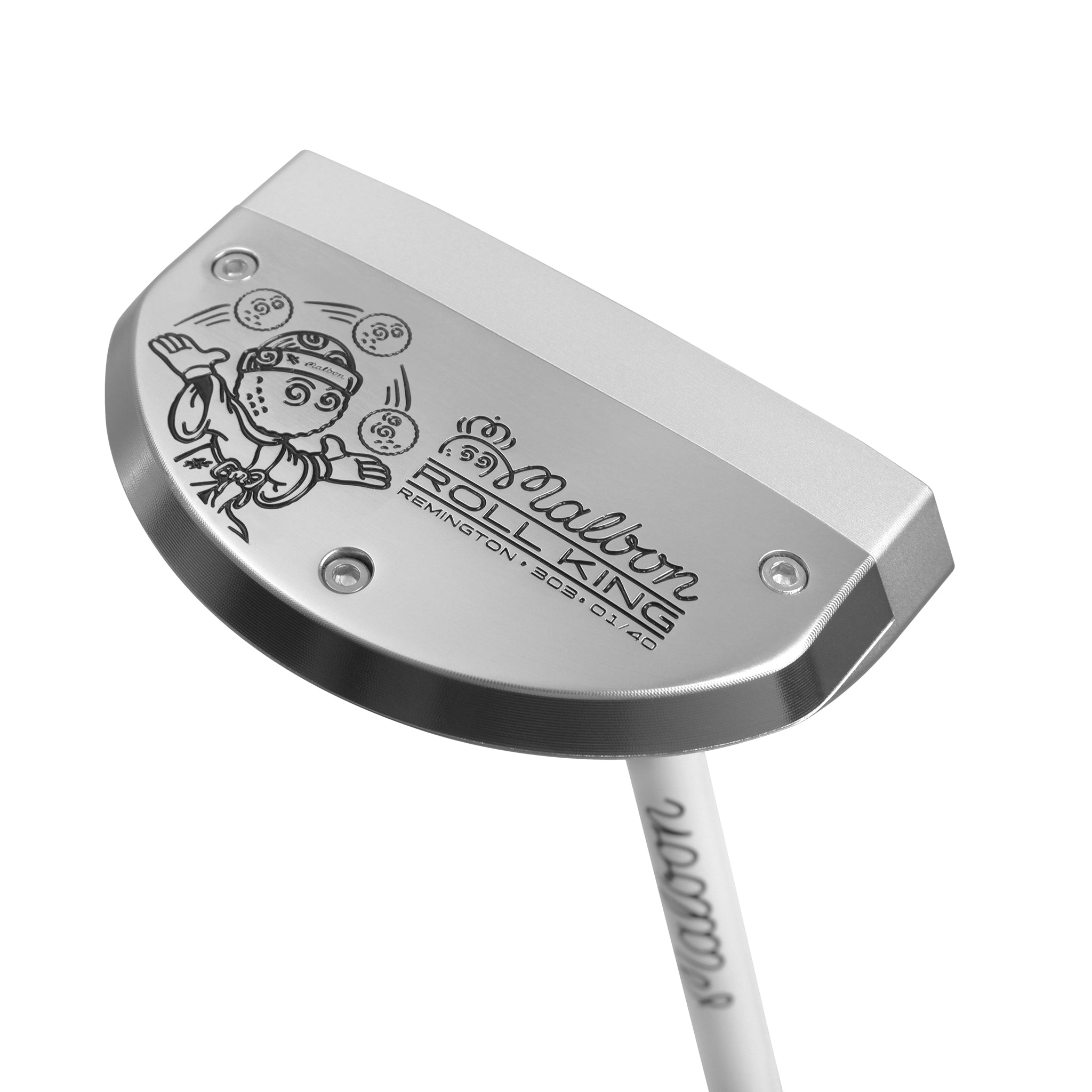 Malbon x Roll King Remington Putter - Wiz Buckets Right