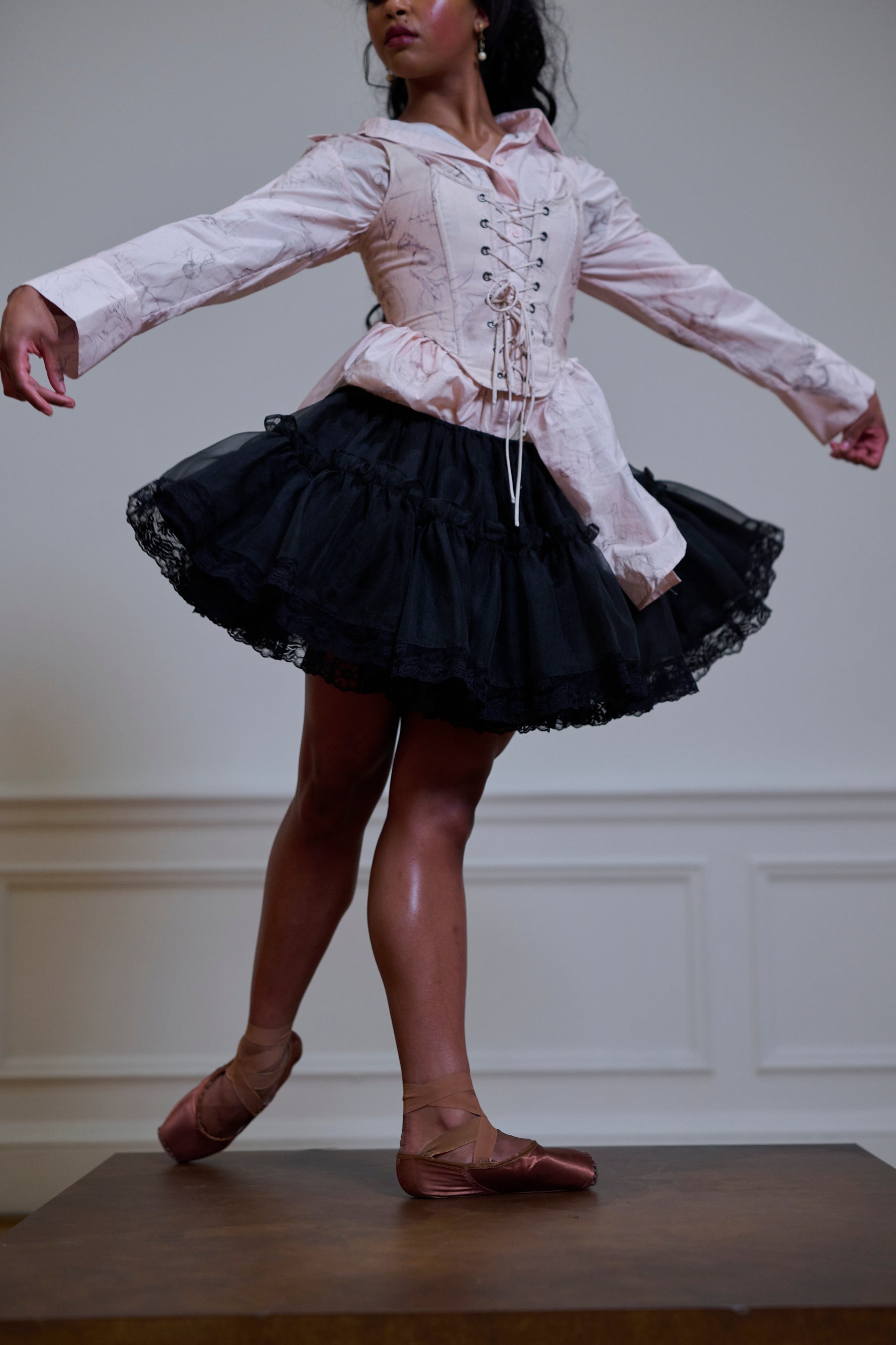 Black Swan Ballet Tutu for Performances