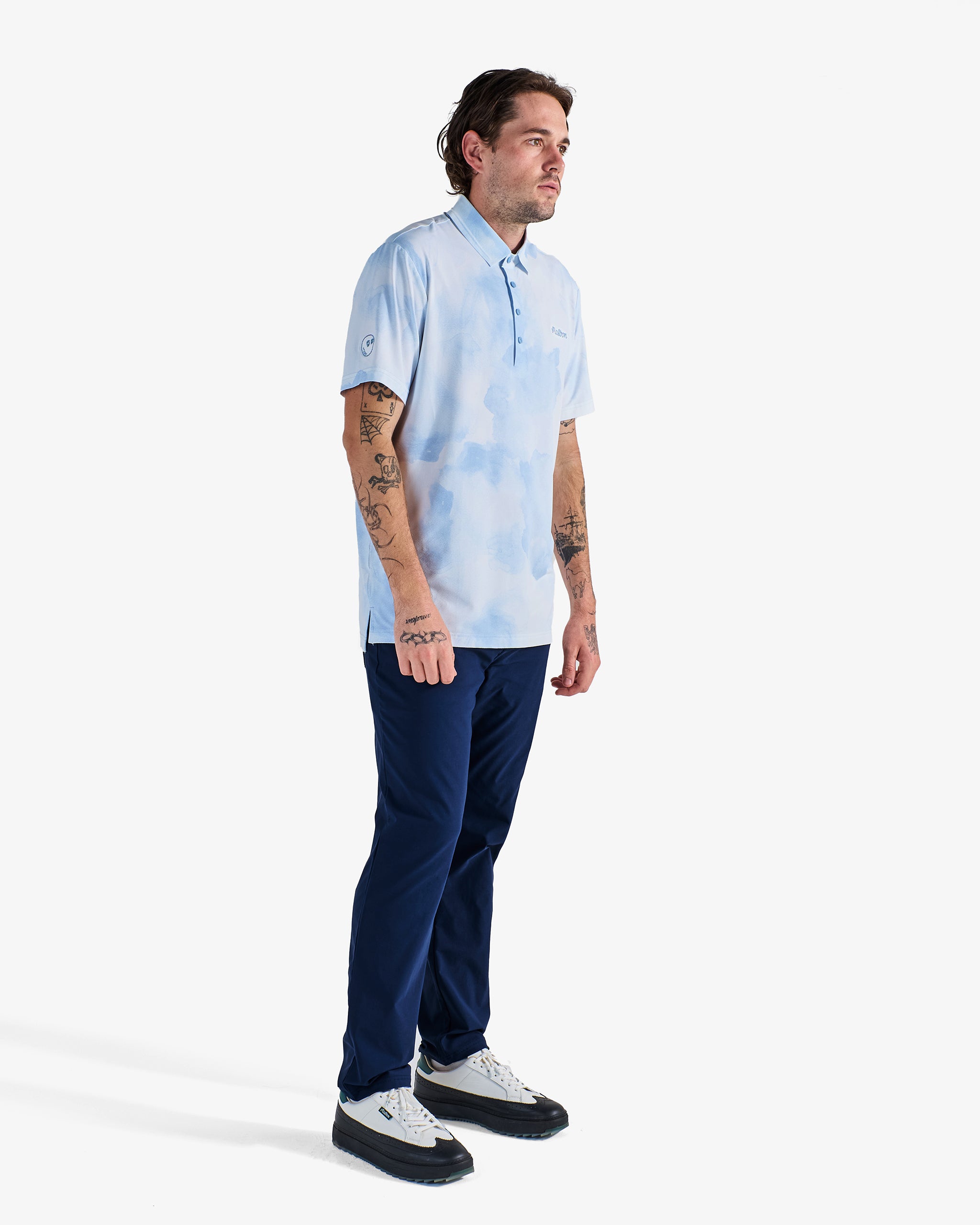 Malbon x Adidas Cool-Feel Tour Polo Shirt
