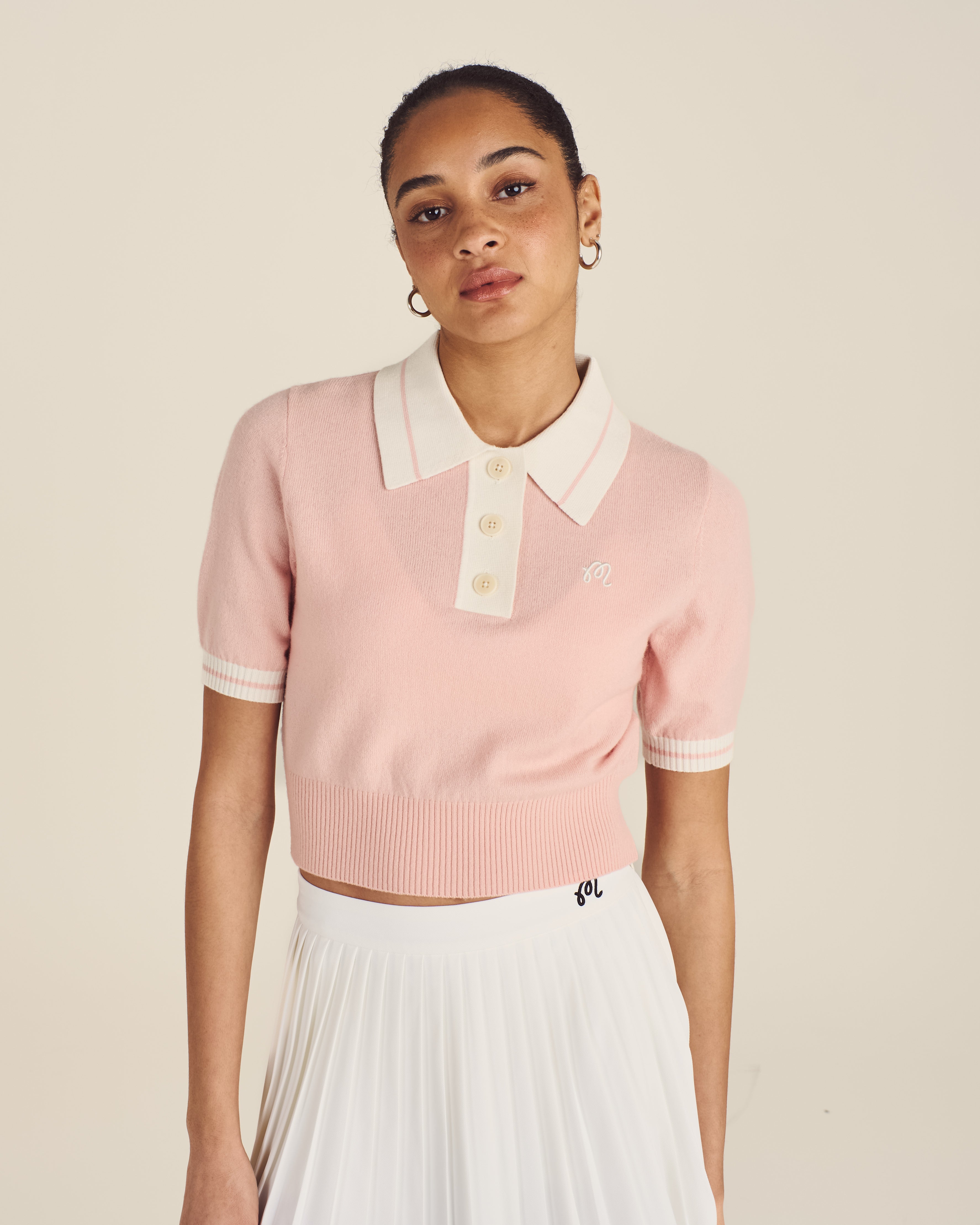 Stylish Mikayla Knit Polo for Women