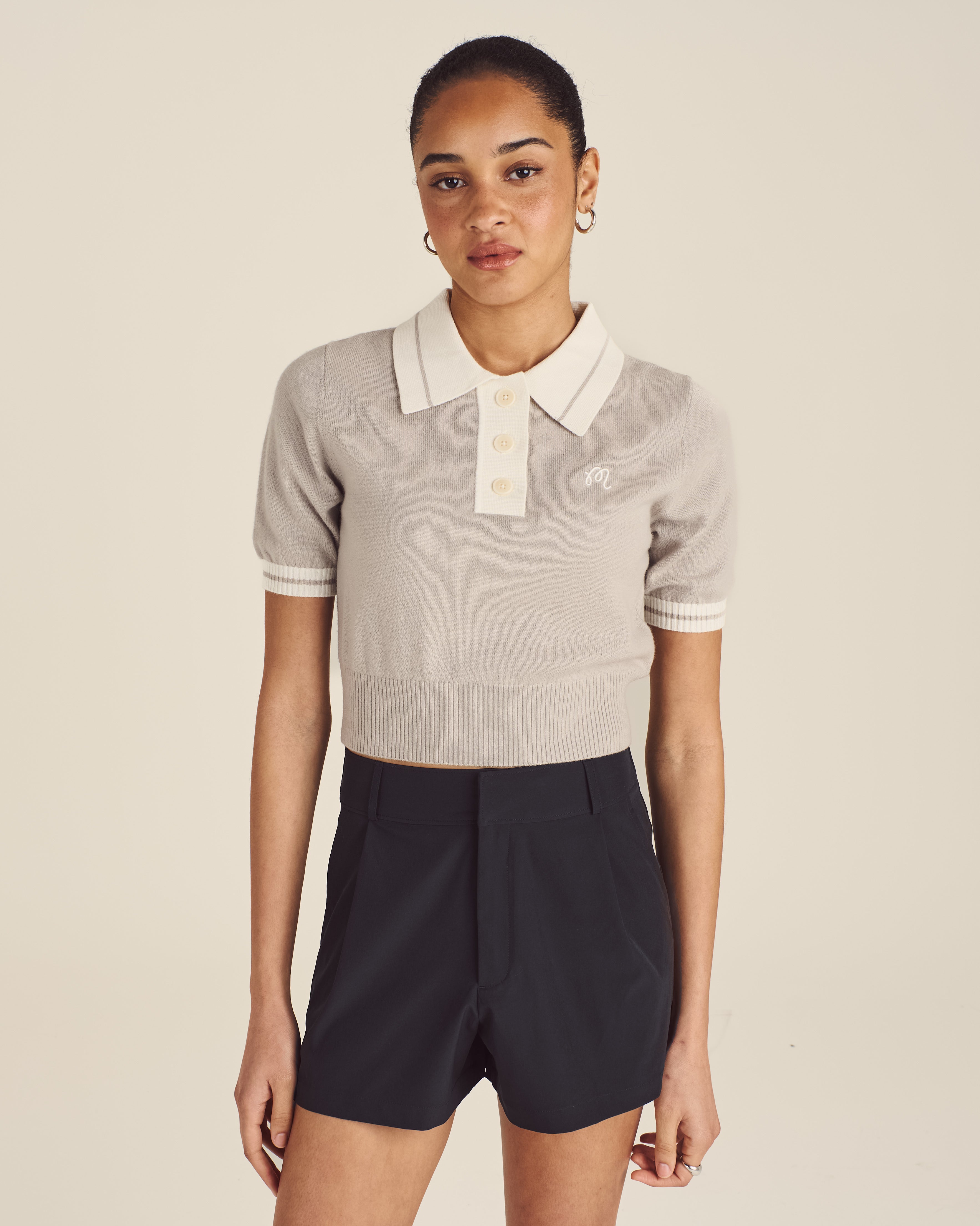 Stylish Mikayla Knit Polo for Women